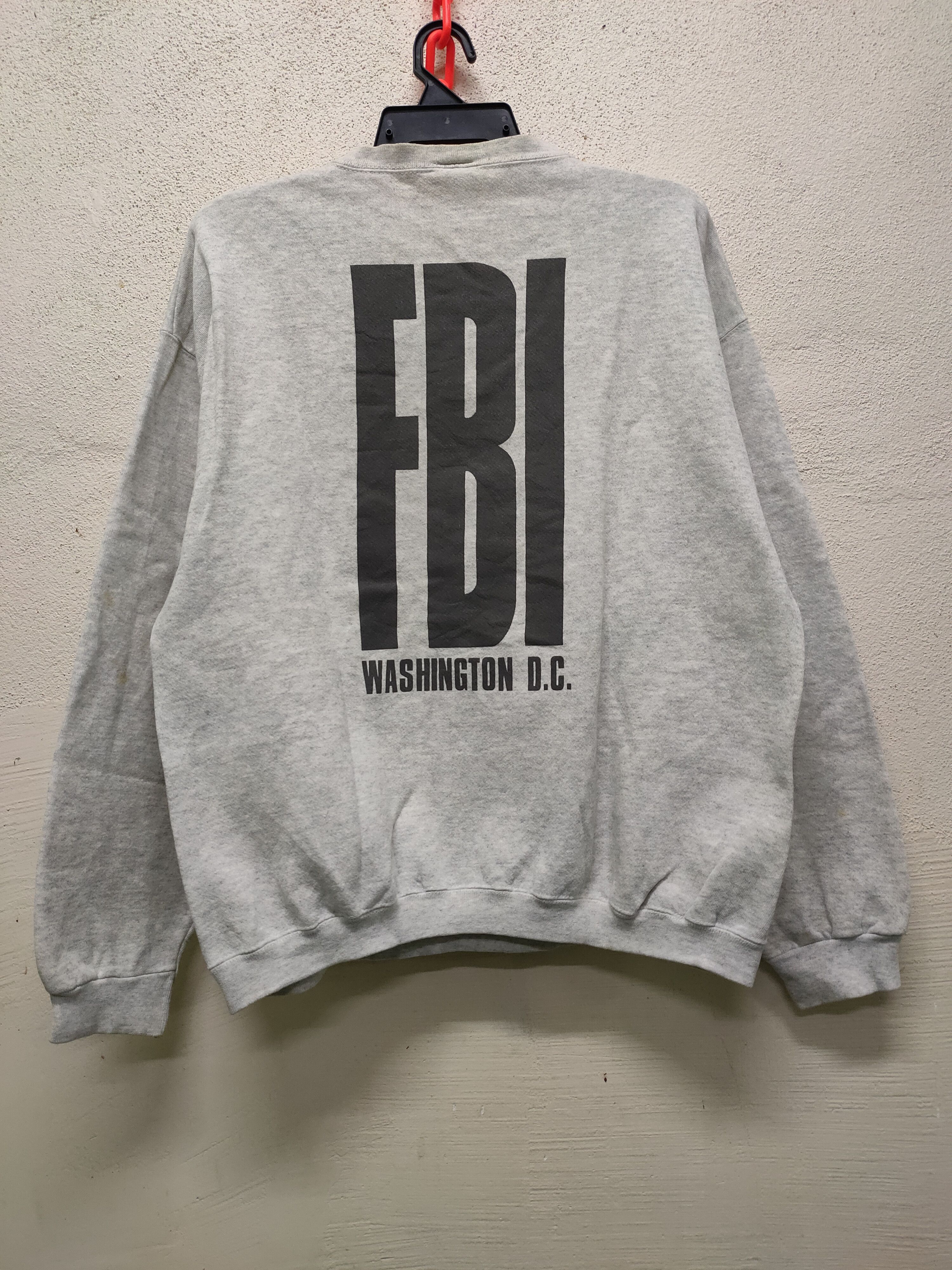 Japanese Brand × Vintage Vintage Sweatshirts FBI Size US L / EU 52-54 / 3 - 1 Thumbnail