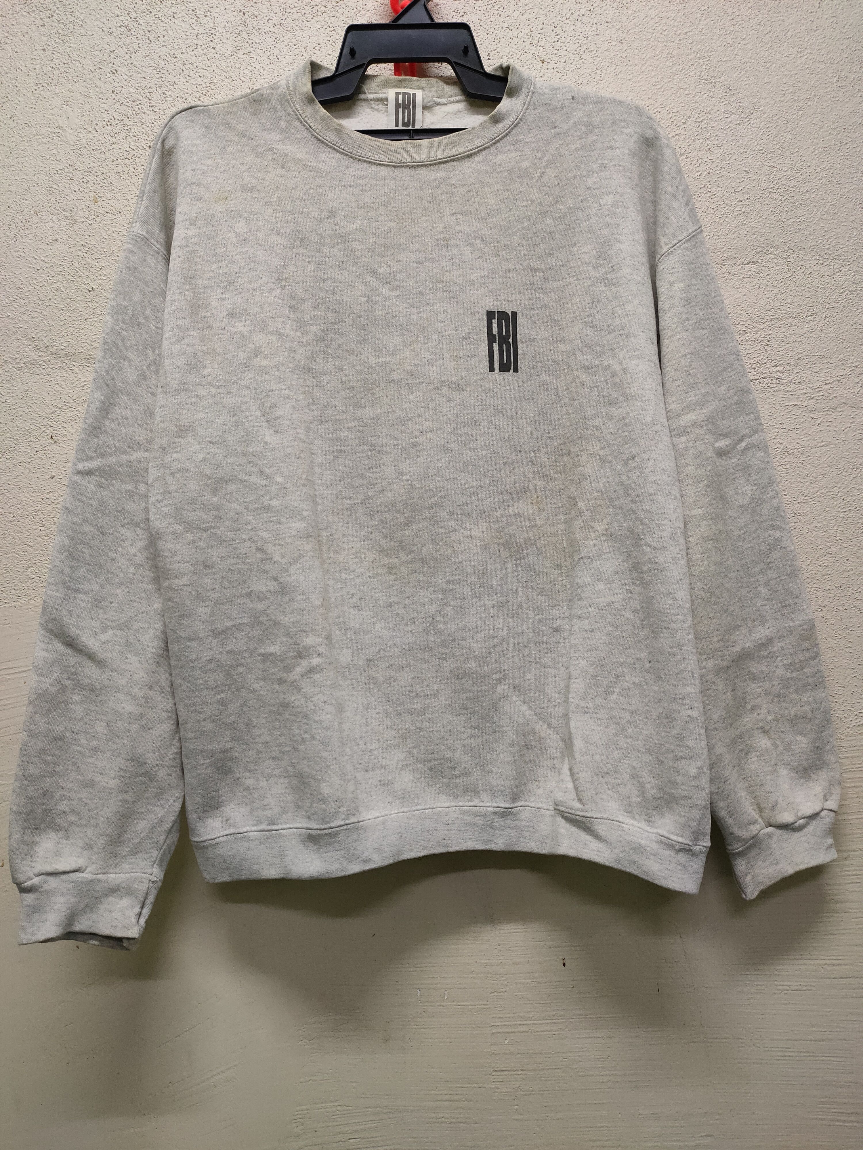 Japanese Brand × Vintage Vintage Sweatshirts FBI Size US L / EU 52-54 / 3 - 5 Thumbnail
