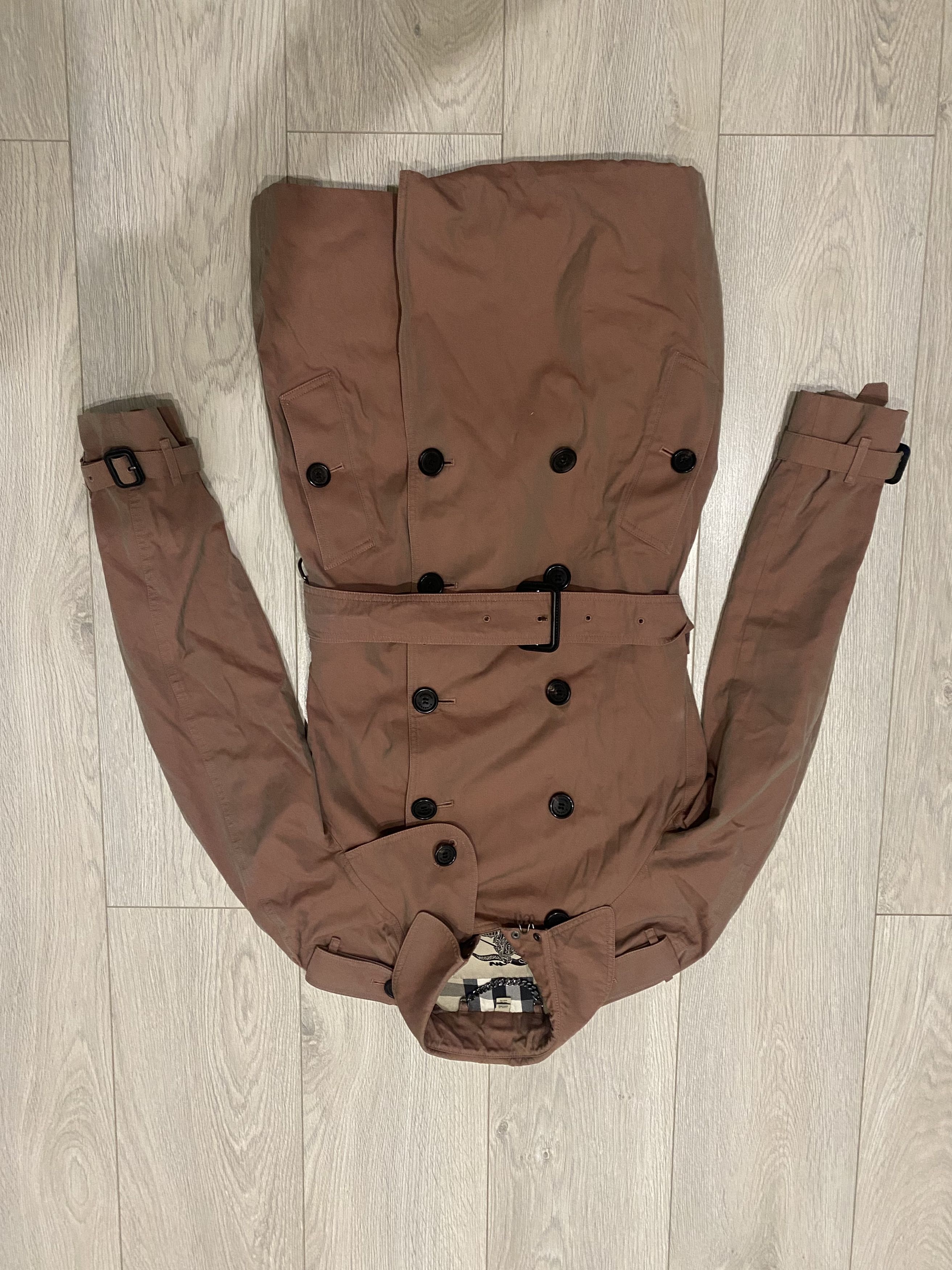 Burberry Burberry Prorsum Classic Long Belted Trench Coat Size S Size S / US 4 / IT 40 - 2 Thumbnail
