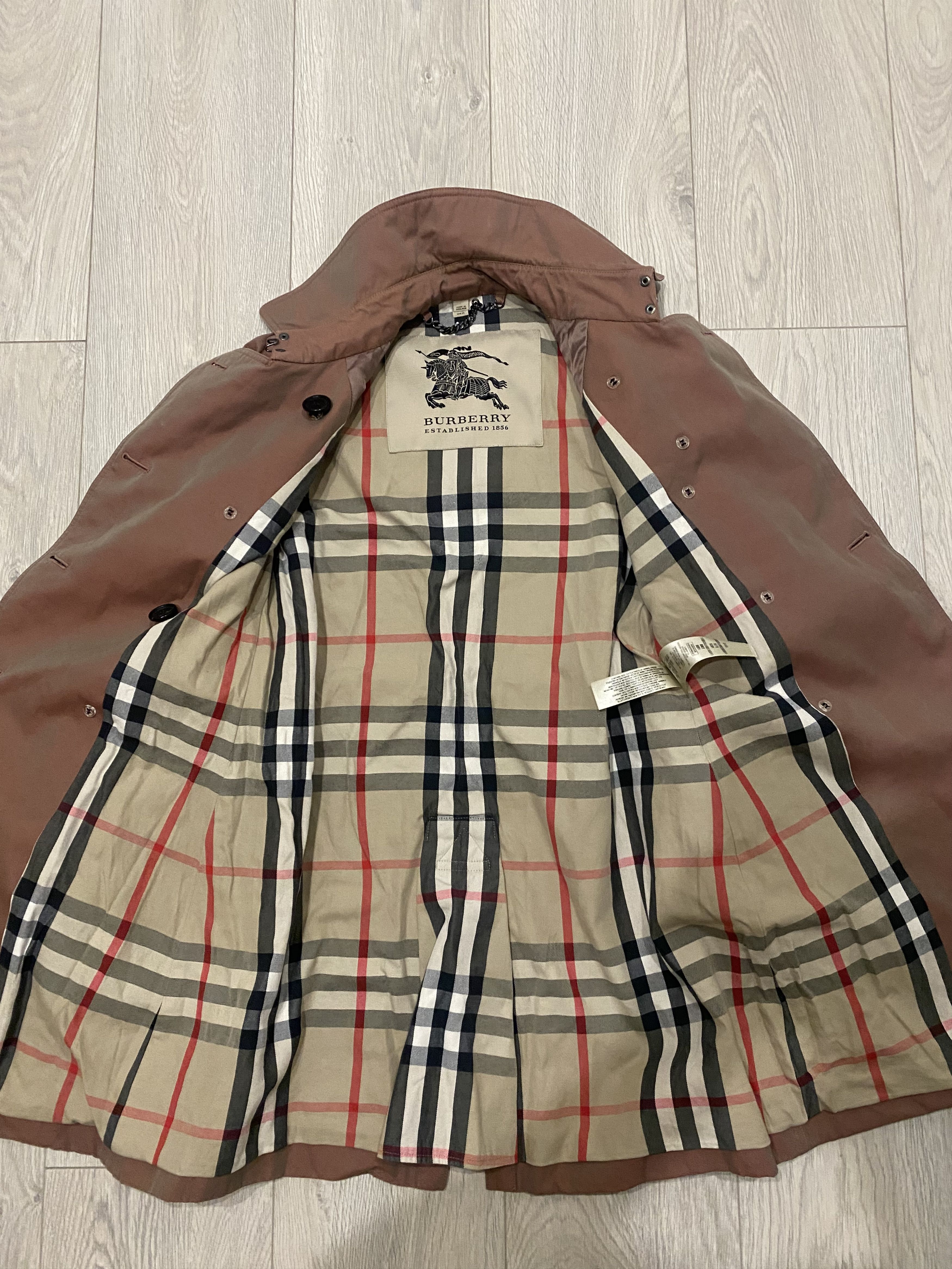 Burberry Burberry Prorsum Classic Long Belted Trench Coat Size S Size S / US 4 / IT 40 - 4 Thumbnail