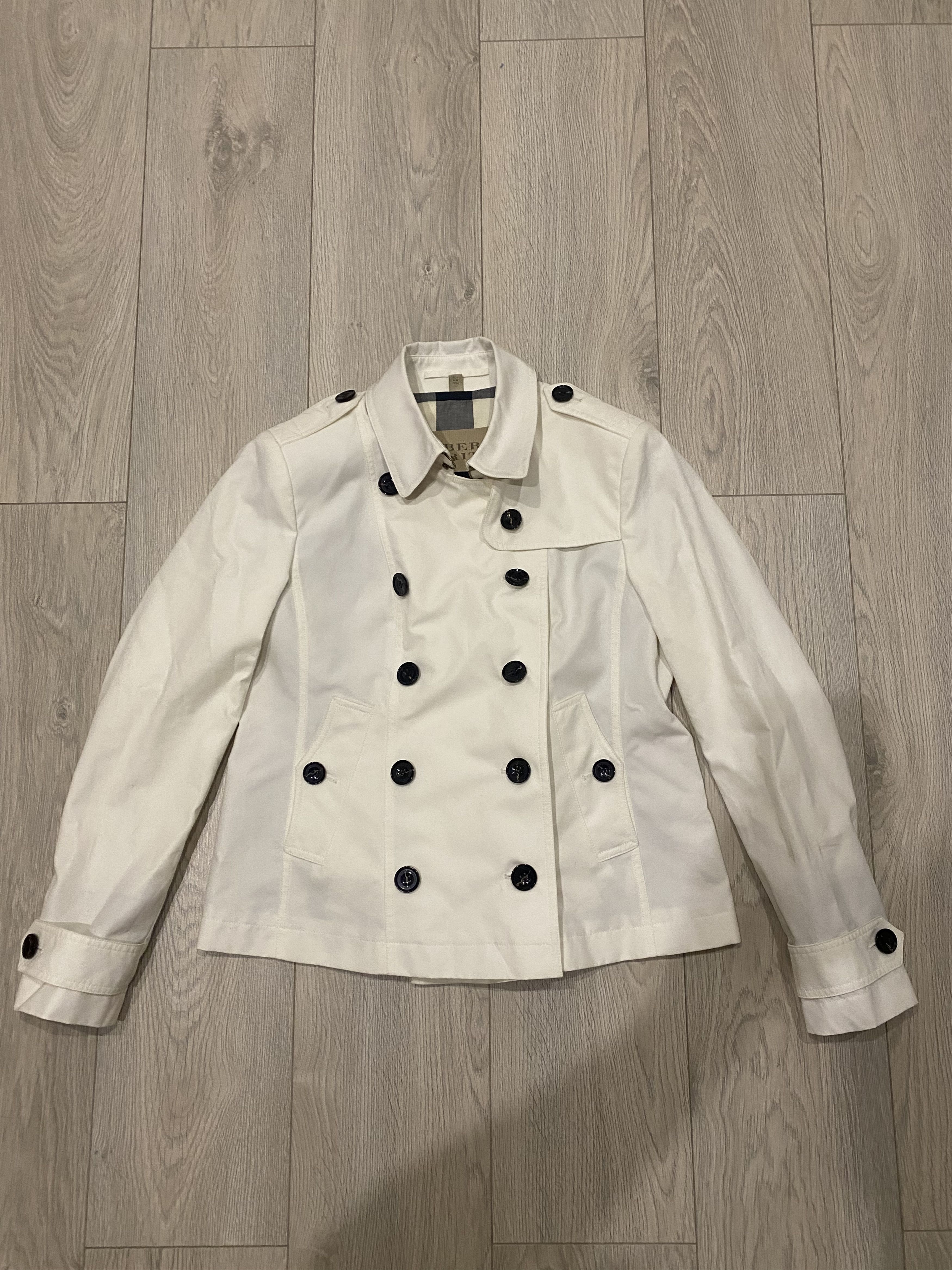 Burberry Burberry Brit Short Double Breasted Jacket Size M Size M / US 6-8 / IT 42-44 - 3 Thumbnail