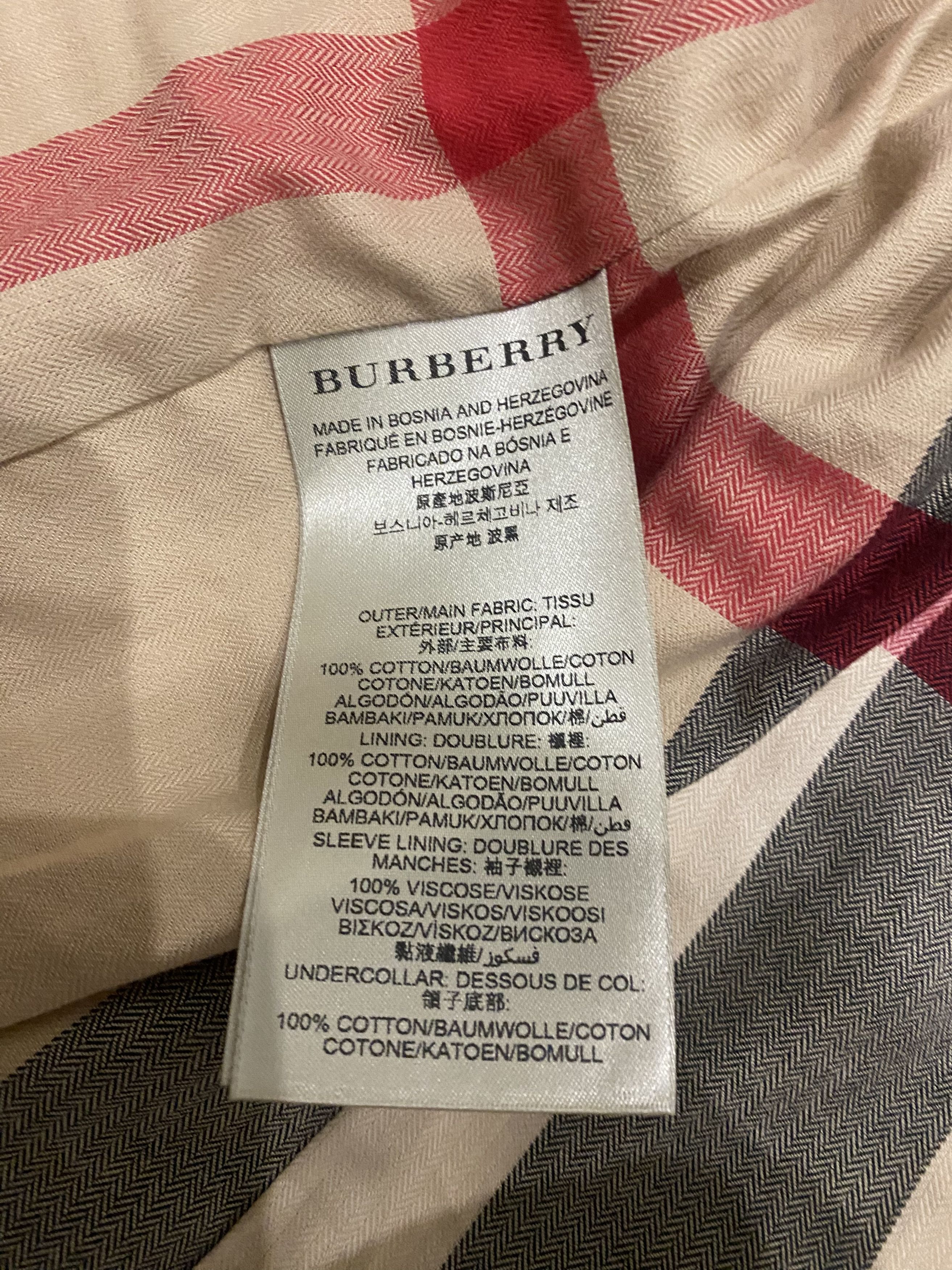 Burberry Burberry Brit Short Double Breasted Jacket Size M Size M / US 6-8 / IT 42-44 - 6 Thumbnail
