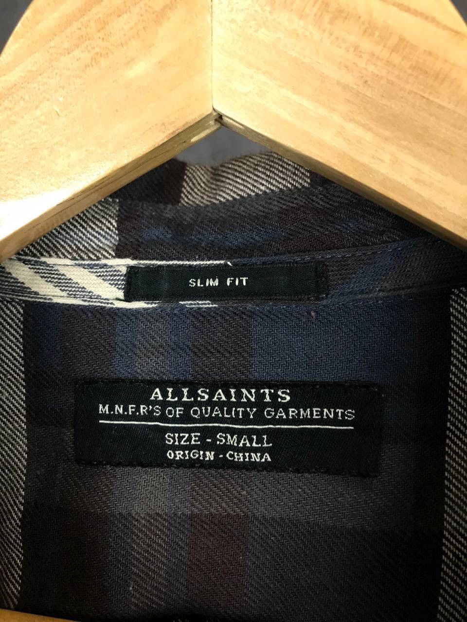 Allsaints Allsaints luxury streetwear multicolor shirt Size US S / EU 44-46 / 1 - 3 Thumbnail