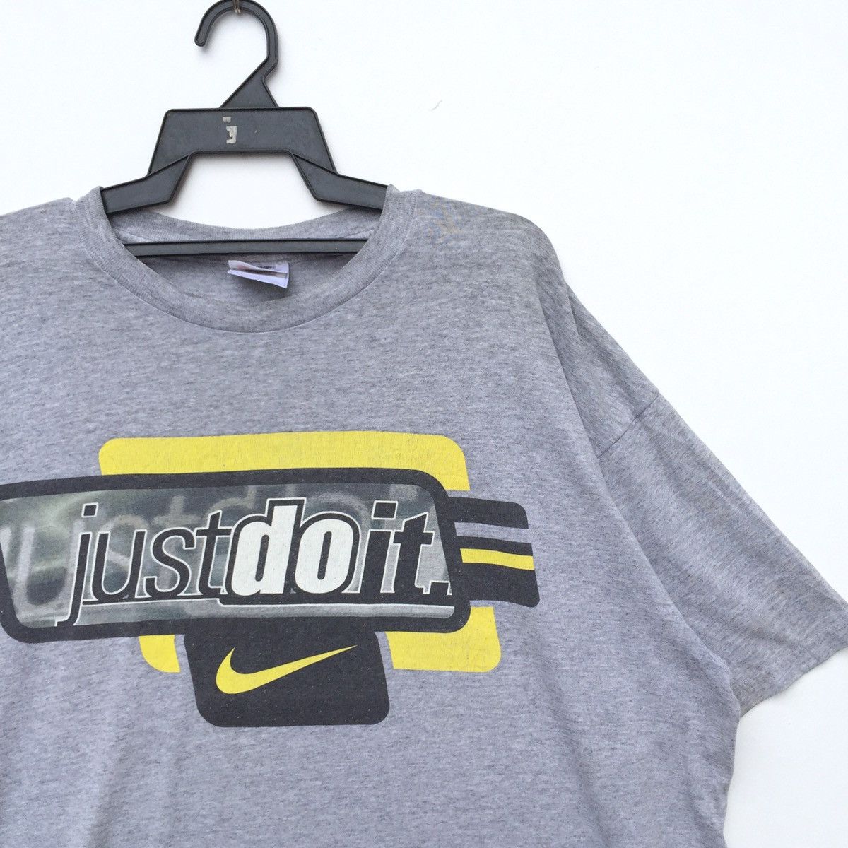Nike Vintage 90s Nike Just Do It Big Logo T-shirt | Swag Dope Size US XL / EU 56 / 4 - 2 Thumbnail