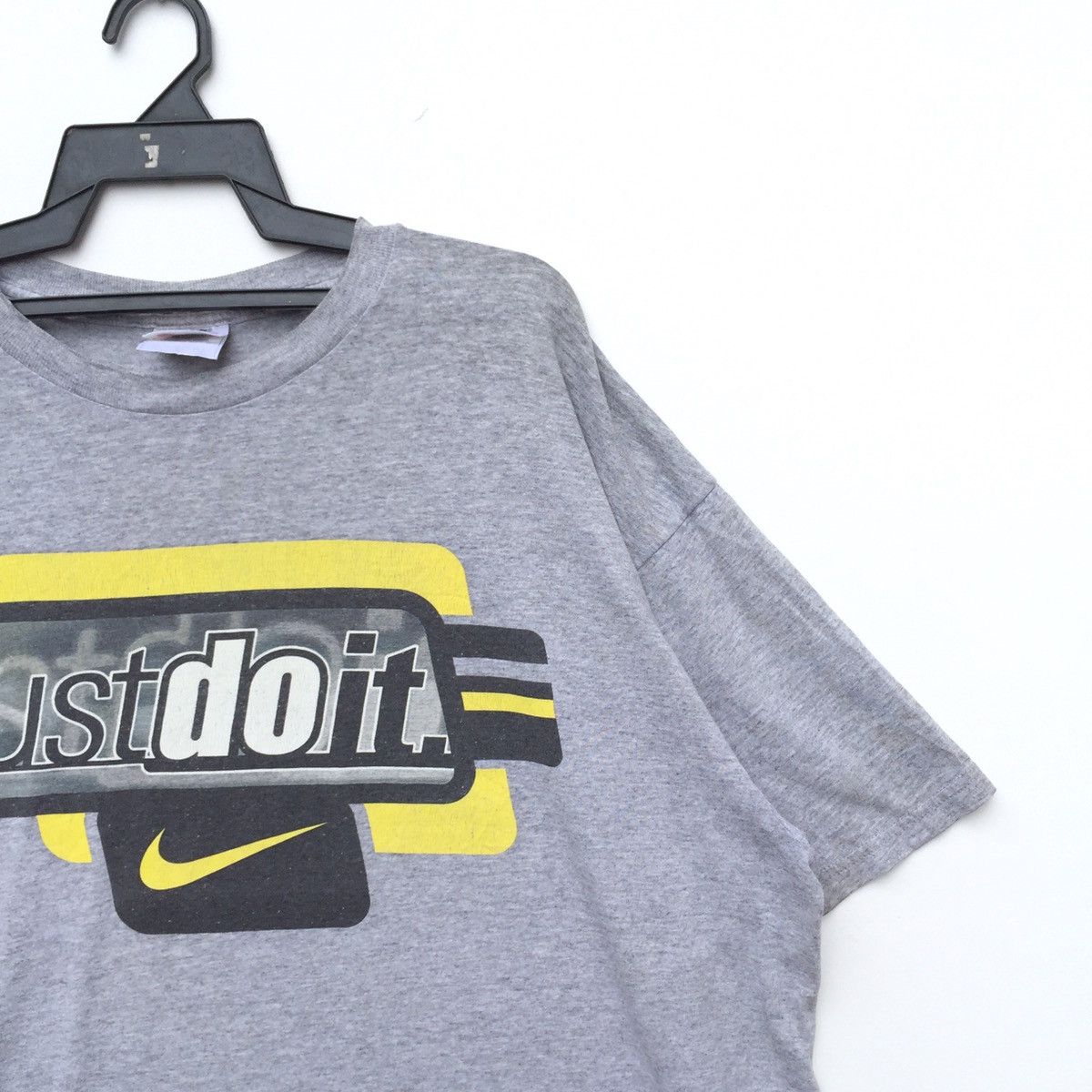Nike Vintage 90s Nike Just Do It Big Logo T-shirt | Swag Dope Size US XL / EU 56 / 4 - 4 Thumbnail