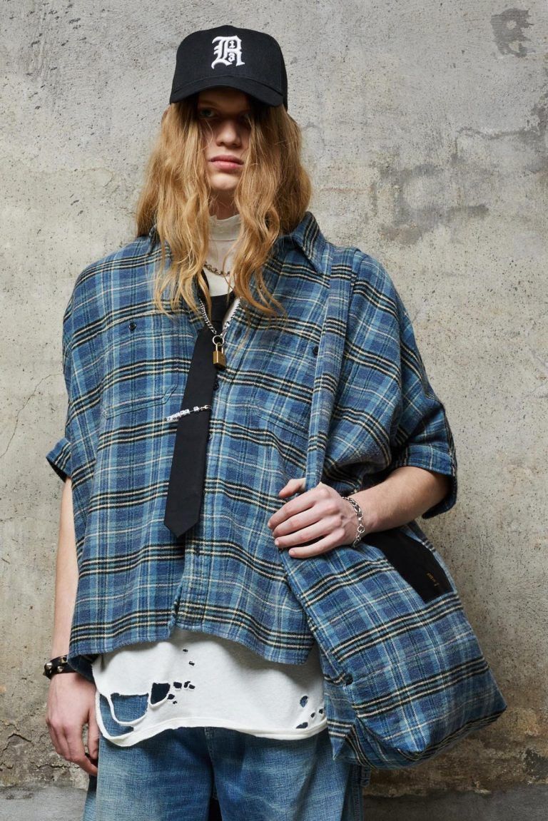 R13 Oversized Boxy shirt. Large Size US L / EU 52-54 / 3 - 1 Thumbnail