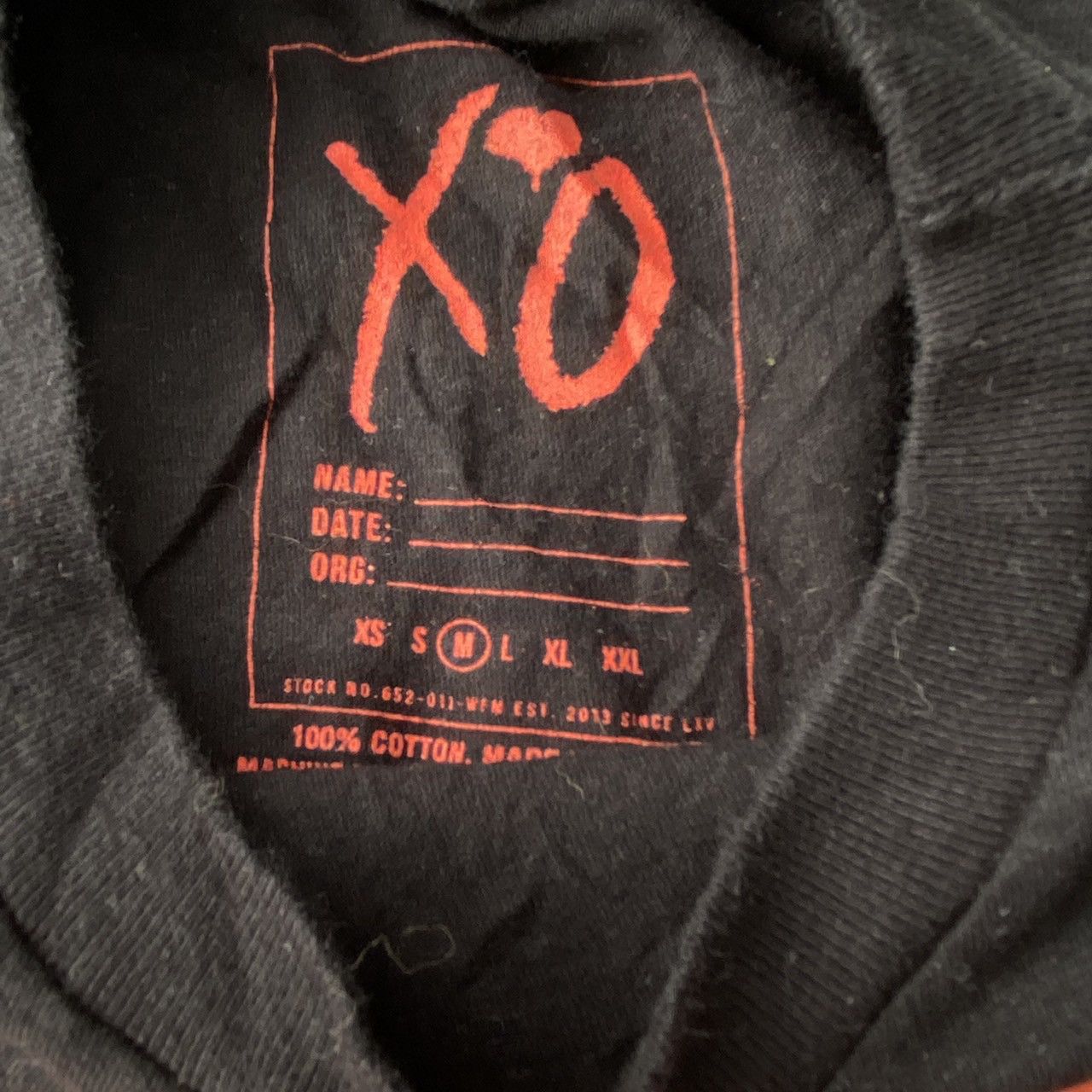 Band Tees The Weeknd Size US M / EU 48-50 / 2 - 4 Thumbnail