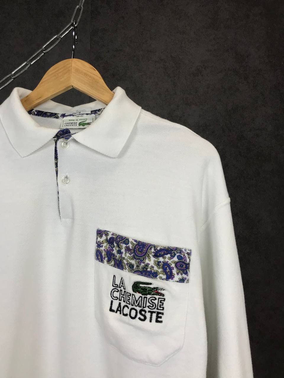 Lacoste Lacoste Chemise rare vintage luxury sweatshirt Size US S / EU 44-46 / 1 - 2 Thumbnail