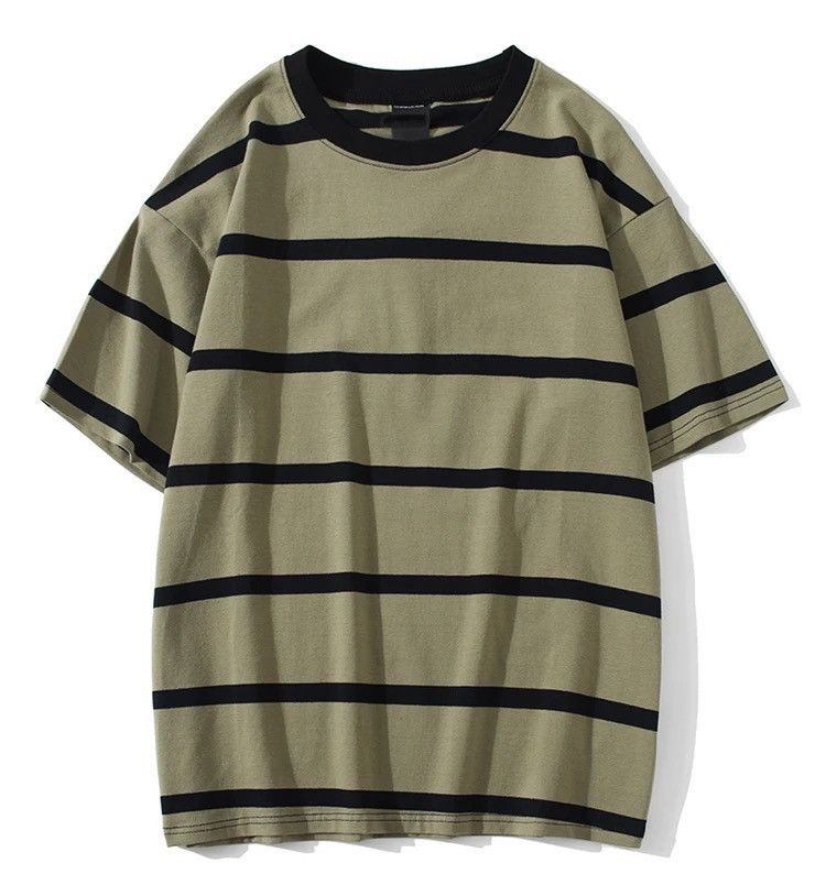 Simple Striped Casual Tee