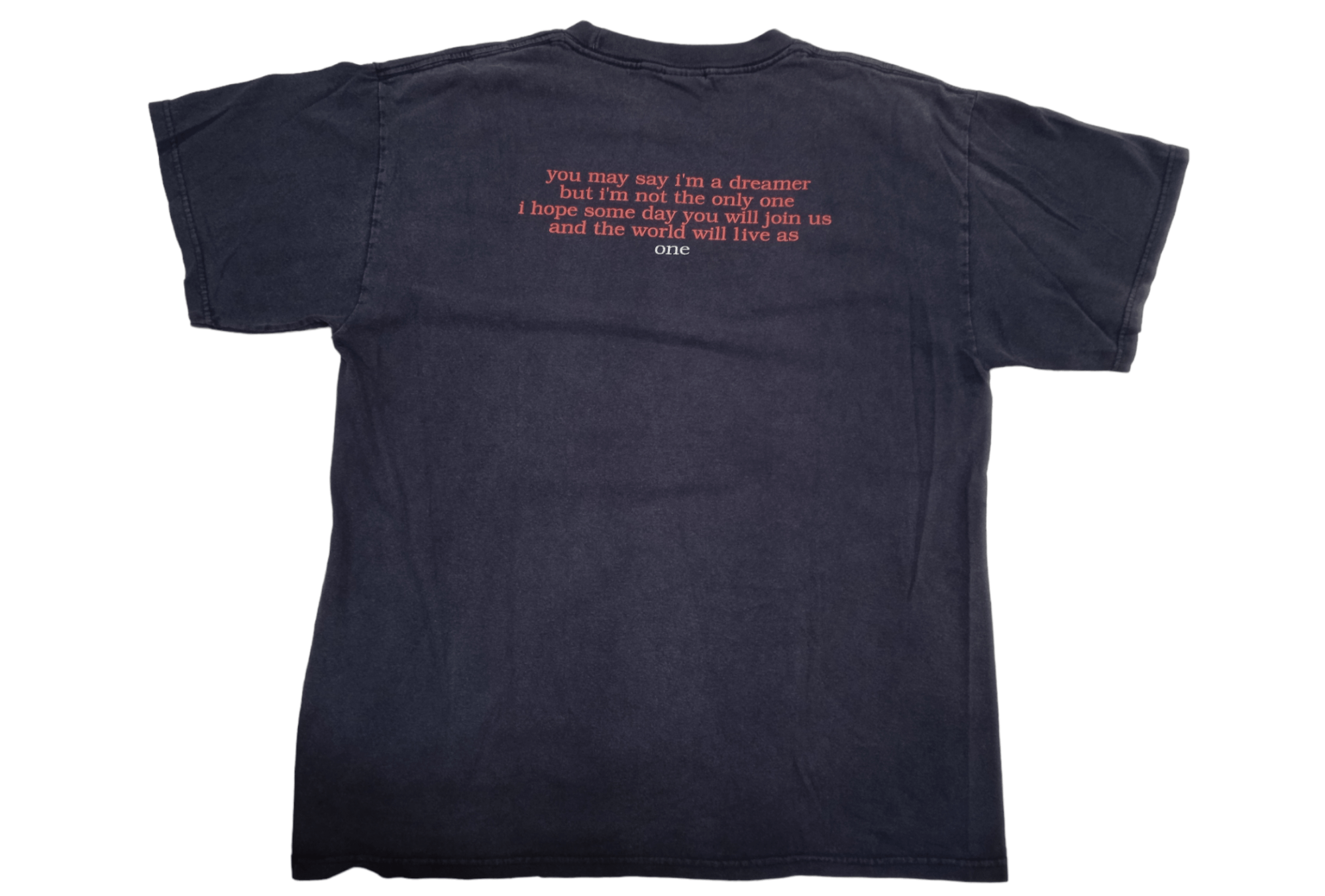 Band Tees Vintage 90s John Lennon The Beatles Bob Gruen T-Shirt Size US L / EU 52-54 / 3 - 2 Thumbnail