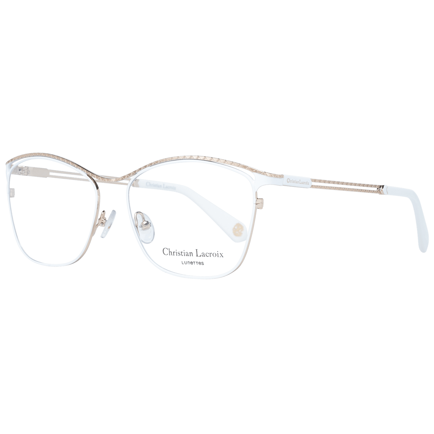 Christian Lacroix Brown Acetate Glasses (Frames)