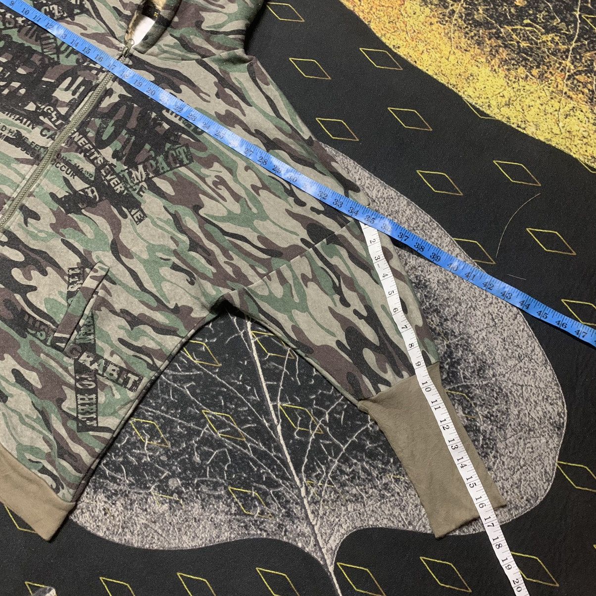 14th Addiction × Japanese Brand × Le Grande Bleu (L.G.B.) 💥M.K.R Japanese StreetPunk Skulls Swarovski Batwing Hoodie Size US M / EU 48-50 / 2 - 8 Thumbnail