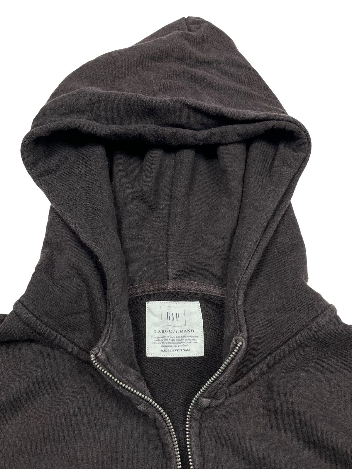 Gap Vintage GAP Brown Zip Hoodie y2k Size US L / EU 52-54 / 3 - 8 Thumbnail