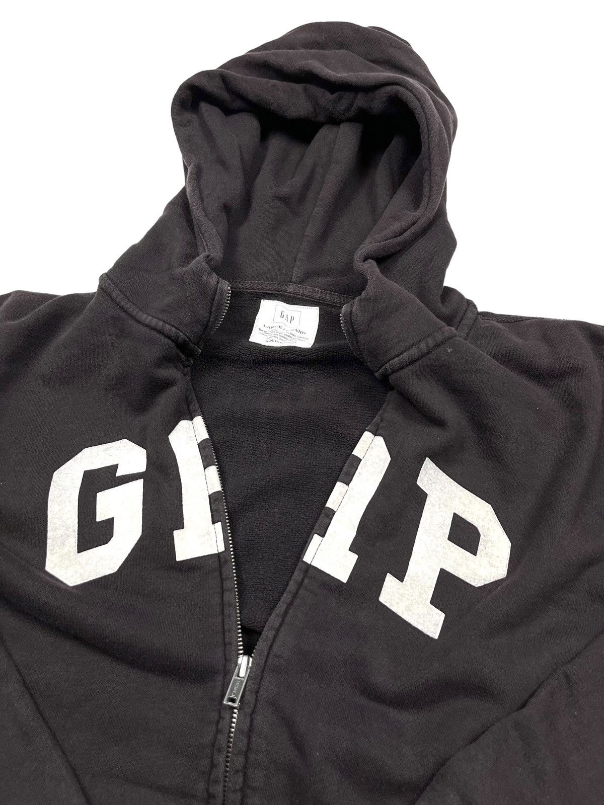 Gap Vintage GAP Brown Zip Hoodie y2k Size US L / EU 52-54 / 3 - 6 Thumbnail