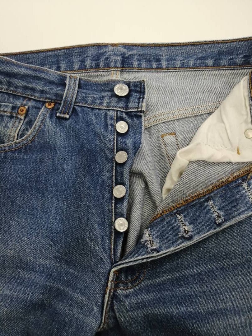 Levi's × Levi's Vintage Clothing Vintage Light Wash Levi's 501Jeans Size US 30 / EU 46 - 8 Thumbnail