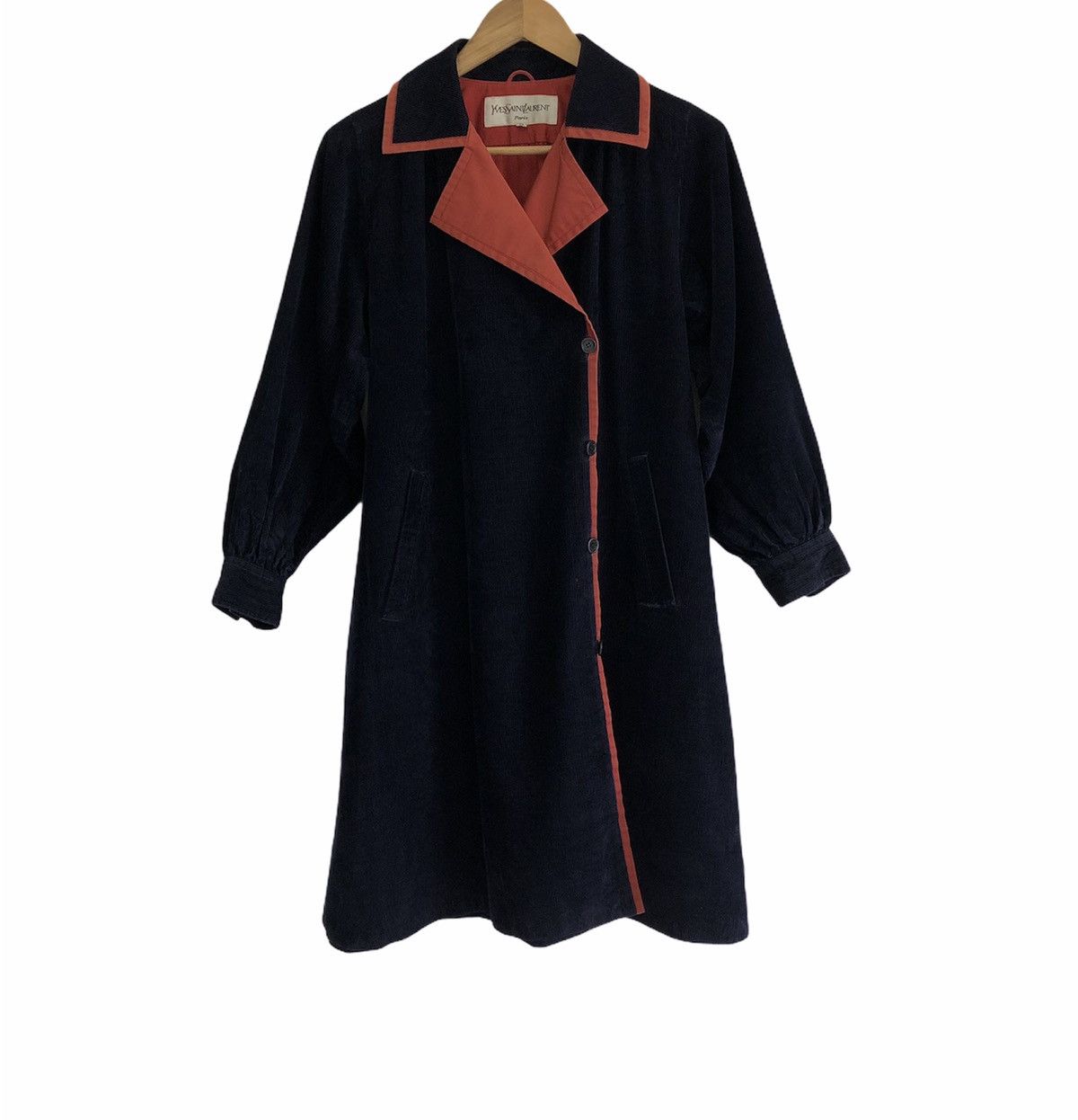 Yves Saint Laurent 🔥BEST OFFER🔥Yves Saint Laurent Paris Corduroy Trench Coat Size US M / EU 48-50 / 2 - 4 Thumbnail