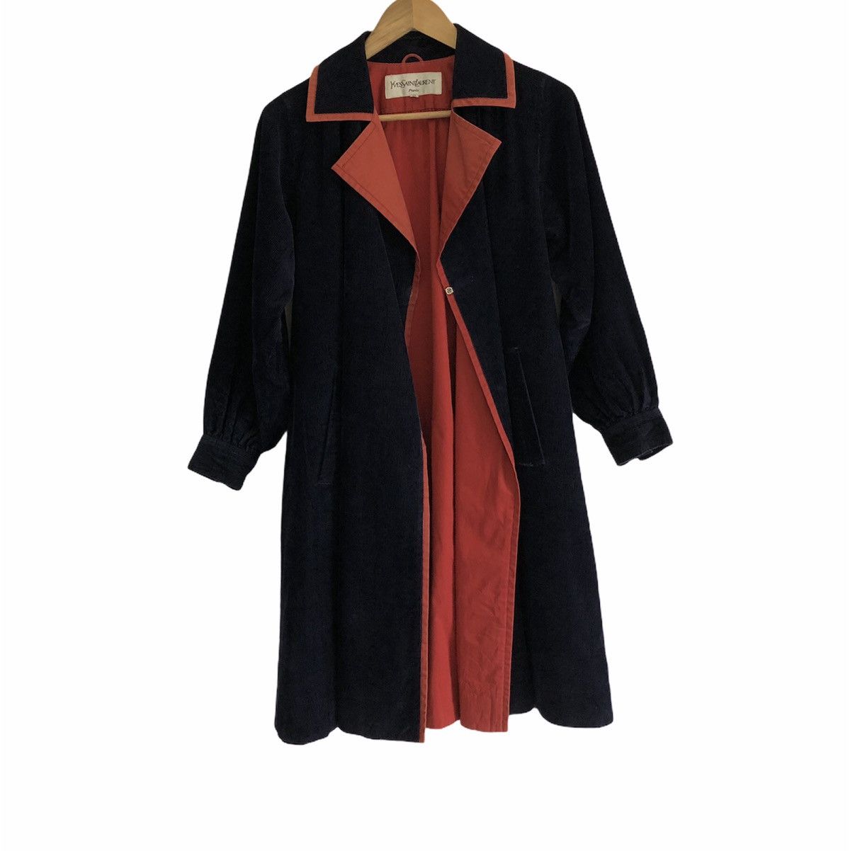 Yves Saint Laurent 🔥BEST OFFER🔥Yves Saint Laurent Paris Corduroy Trench Coat Size US M / EU 48-50 / 2 - 14 Thumbnail