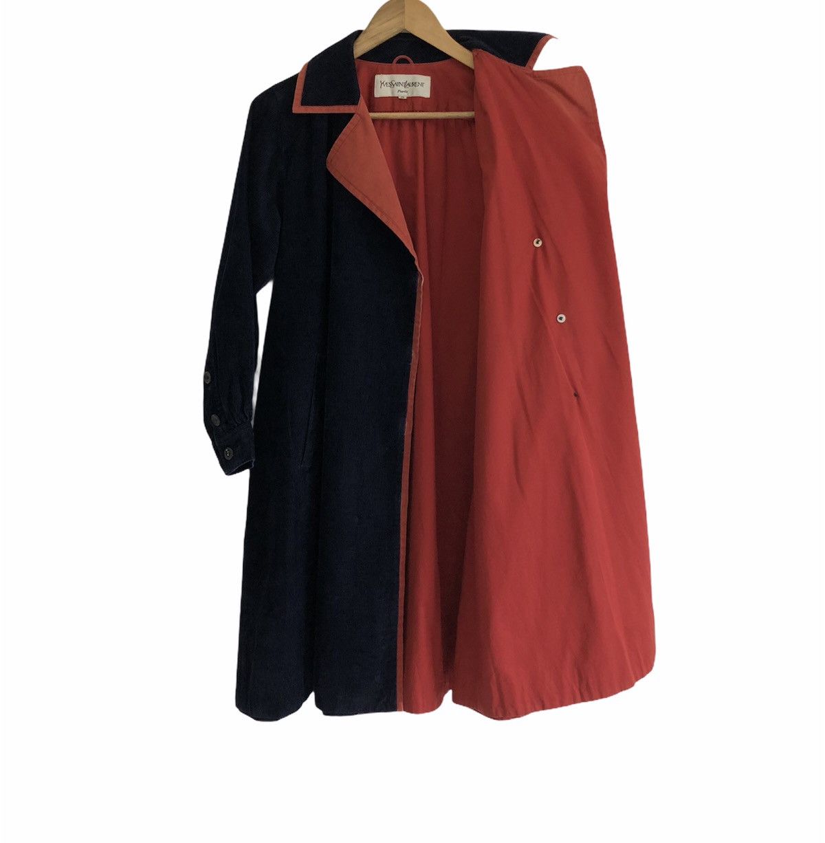 Yves Saint Laurent 🔥BEST OFFER🔥Yves Saint Laurent Paris Corduroy Trench Coat Size US M / EU 48-50 / 2 - 7 Thumbnail
