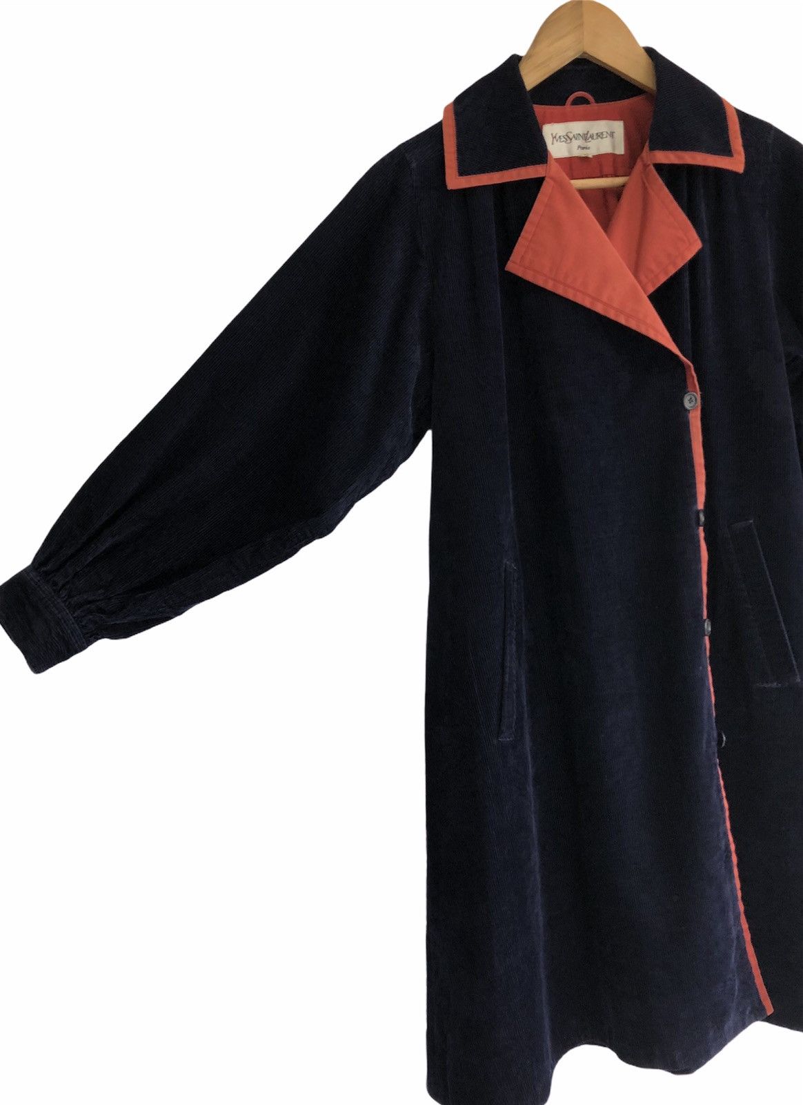 Yves Saint Laurent 🔥BEST OFFER🔥Yves Saint Laurent Paris Corduroy Trench Coat Size US M / EU 48-50 / 2 - 9 Thumbnail