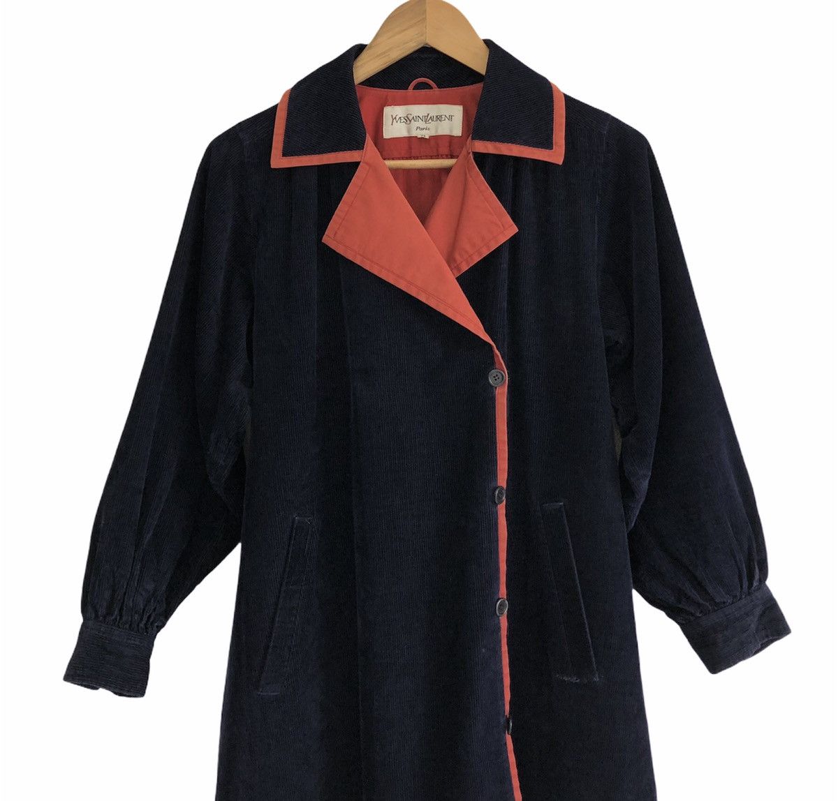 Yves Saint Laurent 🔥BEST OFFER🔥Yves Saint Laurent Paris Corduroy Trench Coat Size US M / EU 48-50 / 2 - 3 Thumbnail