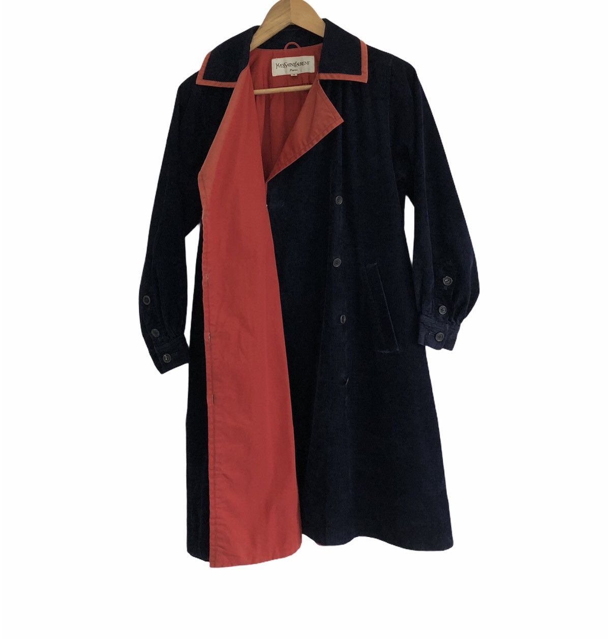 Yves Saint Laurent 🔥BEST OFFER🔥Yves Saint Laurent Paris Corduroy Trench Coat Size US M / EU 48-50 / 2 - 8 Thumbnail