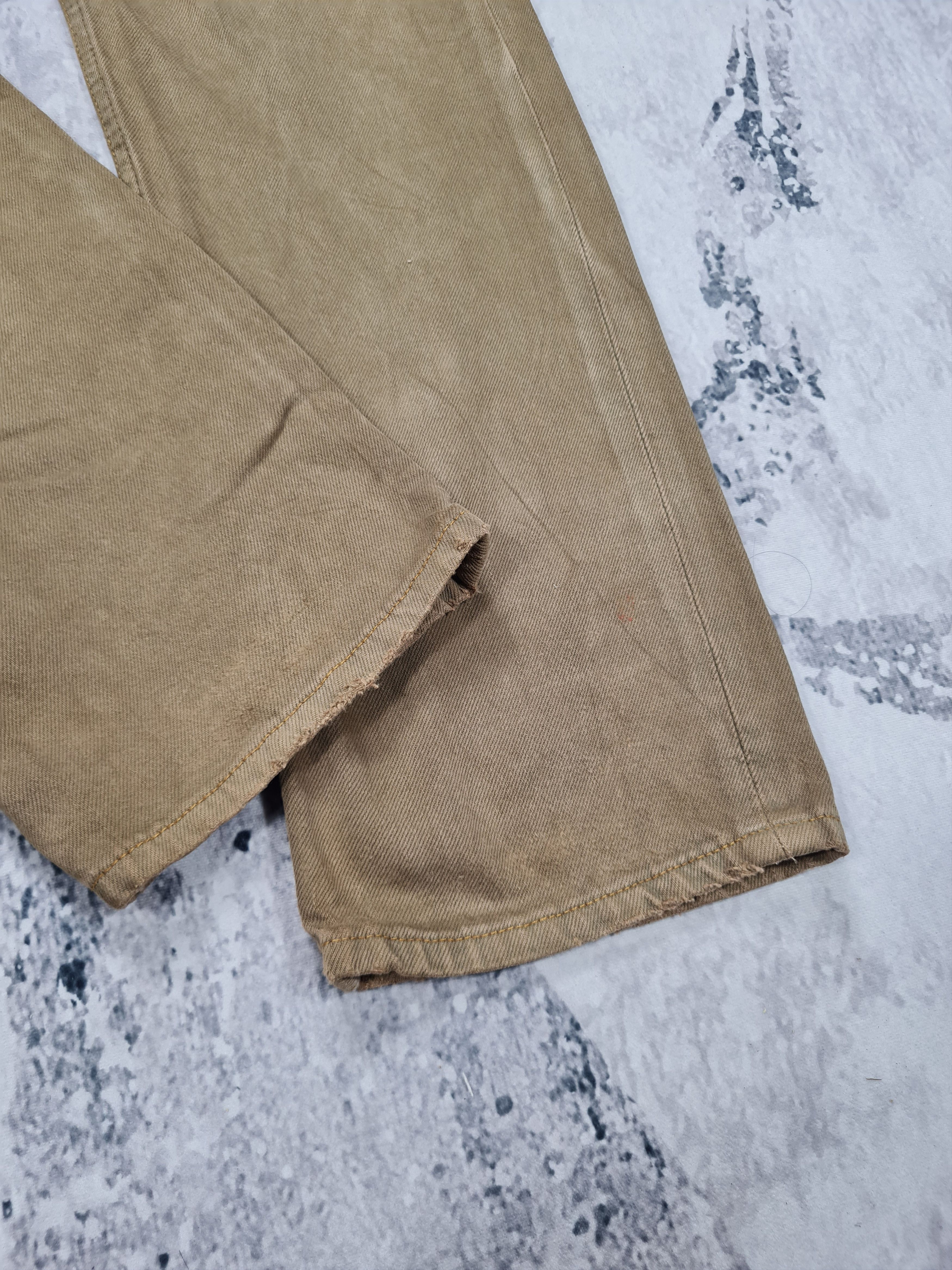 Levi's Vtg LEVIS 501 Brown Faded Distressed Size 31X34 Jeans L0238 Size US 31 - 8 Thumbnail