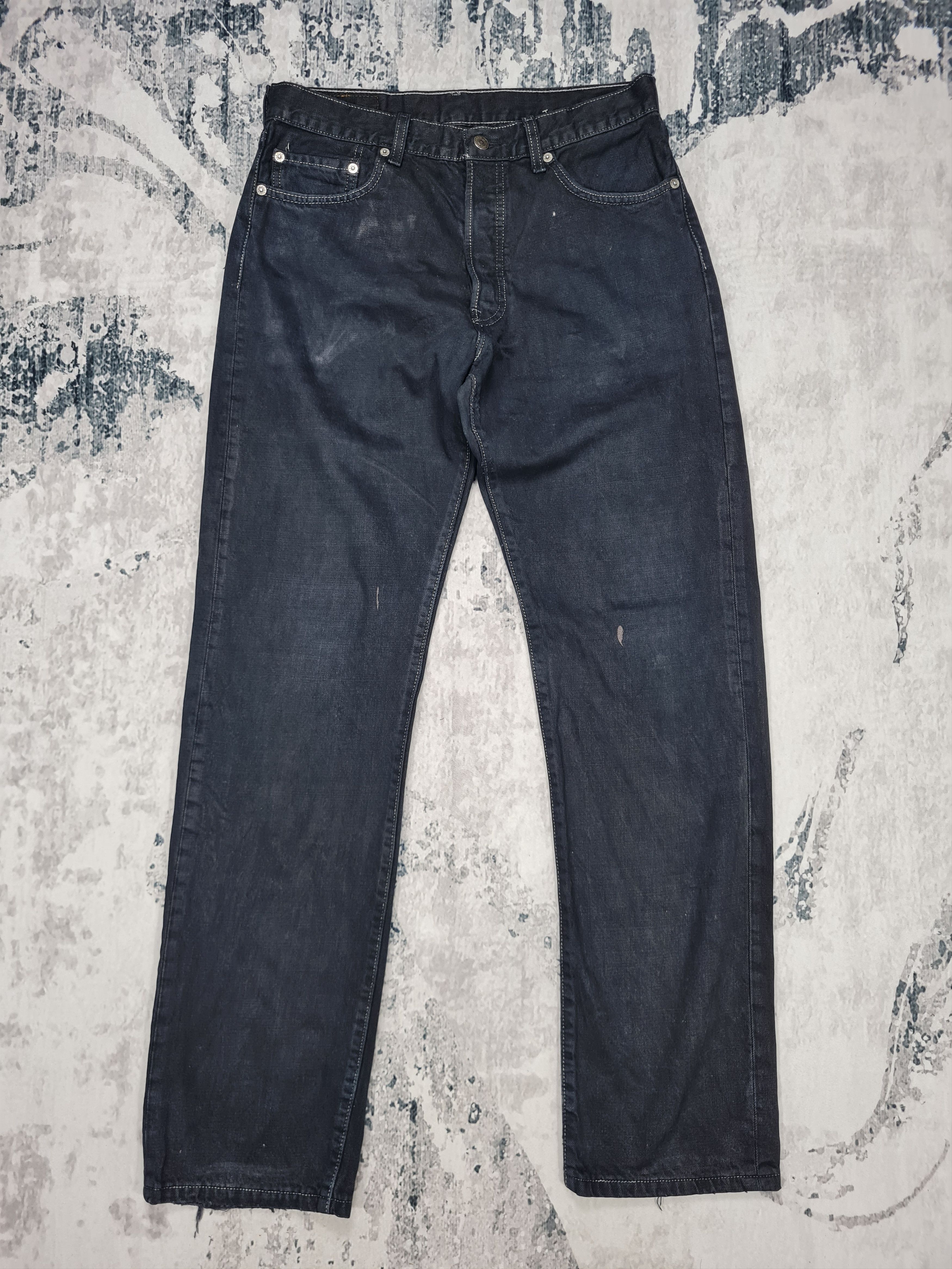 Levi's Vintage LEVIS 501 Super Black Size 32X32.5 Jeans L0251 Size US 32 / EU 48 - 1 Thumbnail