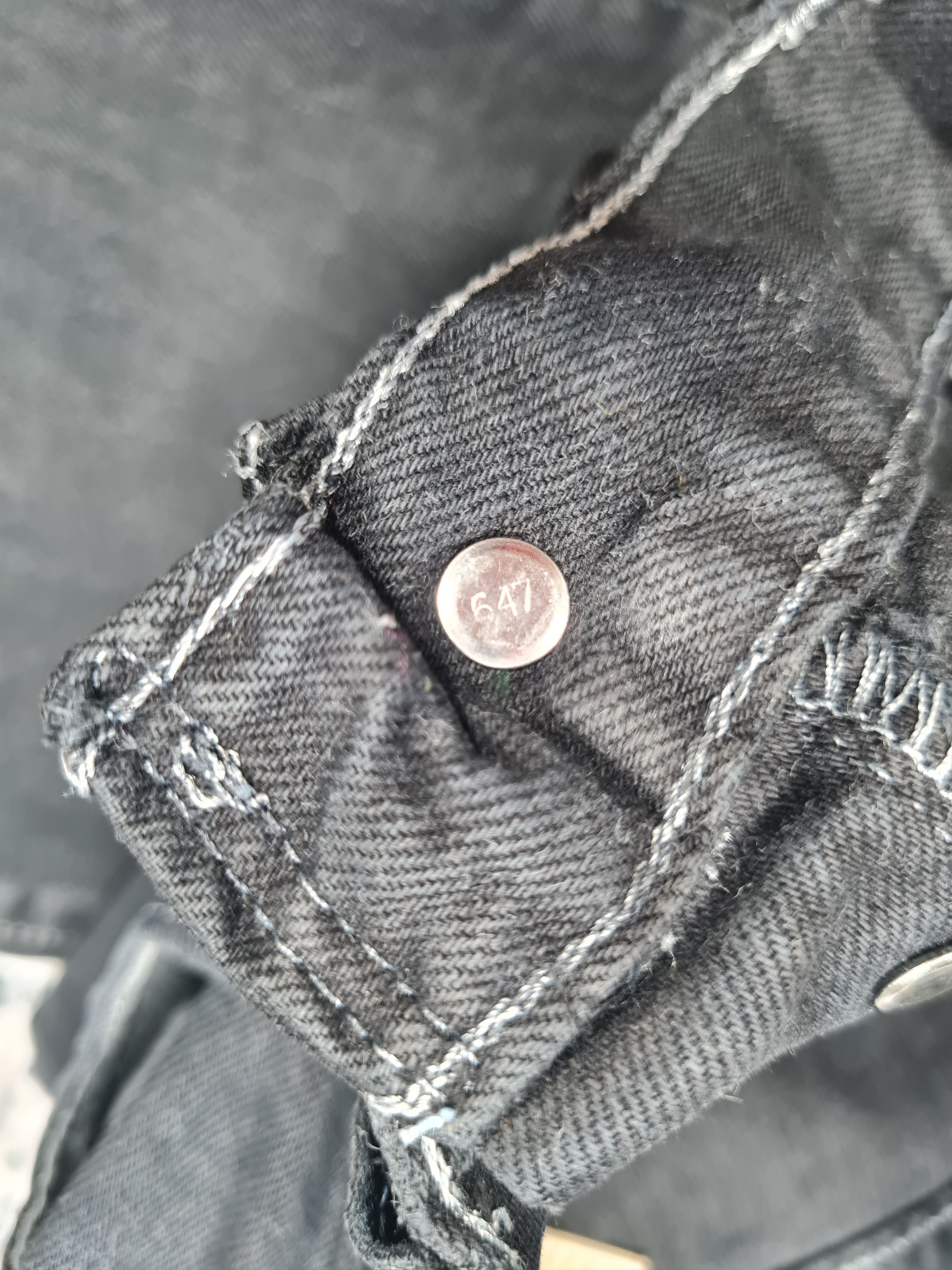 Levi's Vintage LEVIS 501 Super Black Size 32X32.5 Jeans L0251 Size US 32 / EU 48 - 9 Thumbnail