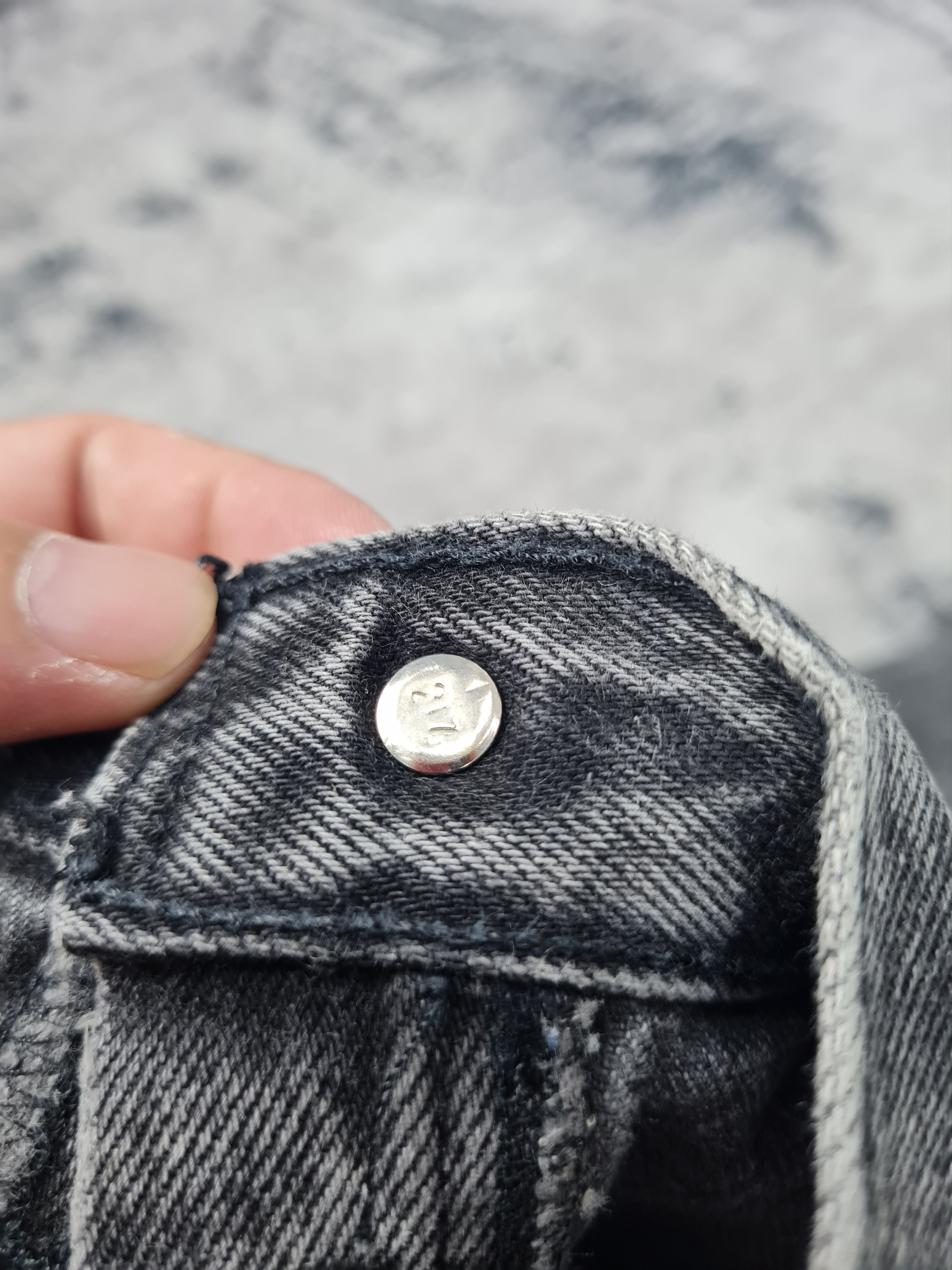 Levi's VTG LEVIS 501 Sun Faded Black Carrot Cut 34x32 Jeans L0001 Size US 34 / EU 50 - 10 Thumbnail