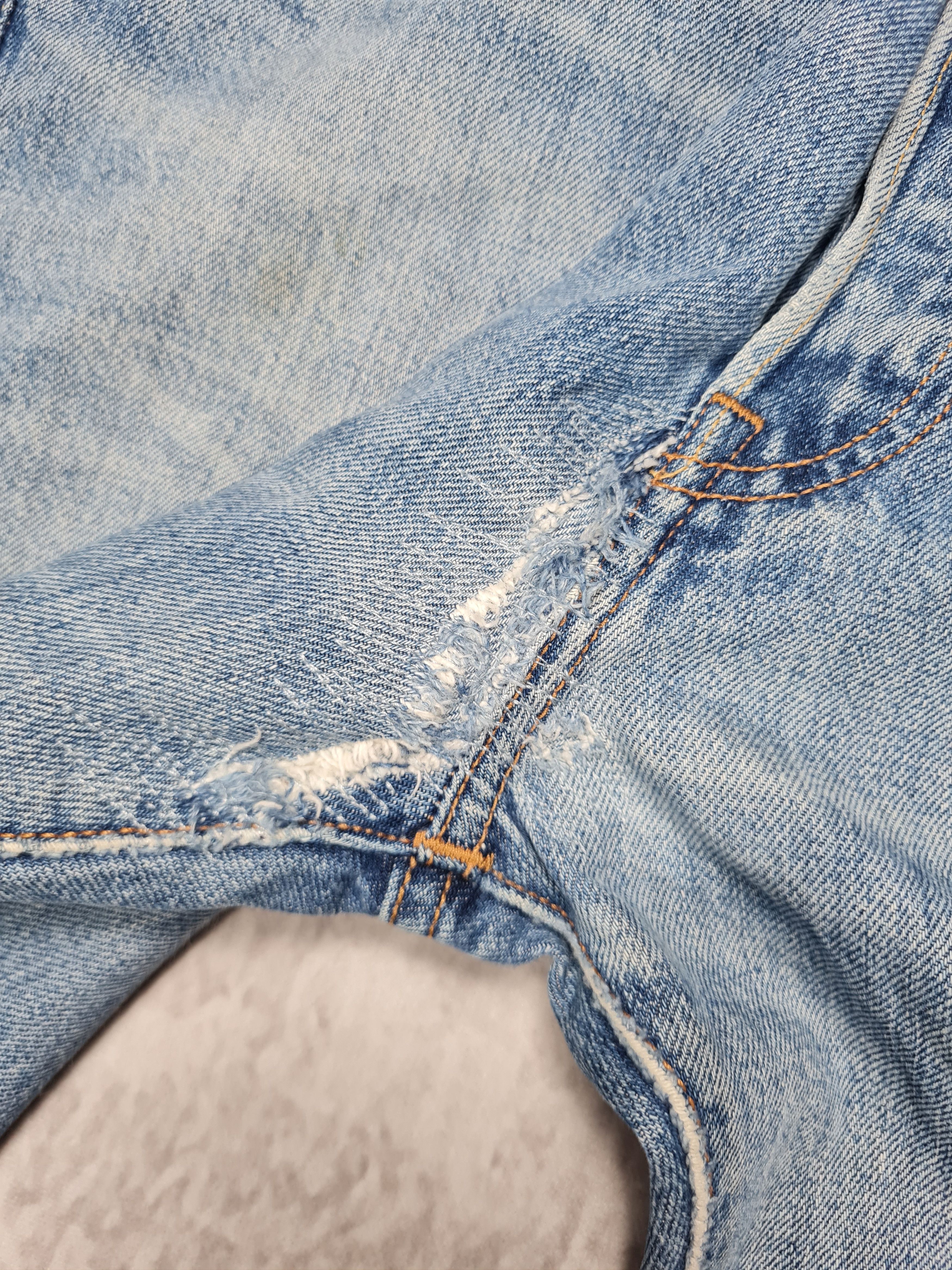 Levi's Vtg LEVIS 501 Stone Wash Distressed Size 33X31 Jeans L0254 Size US 33 - 5 Thumbnail