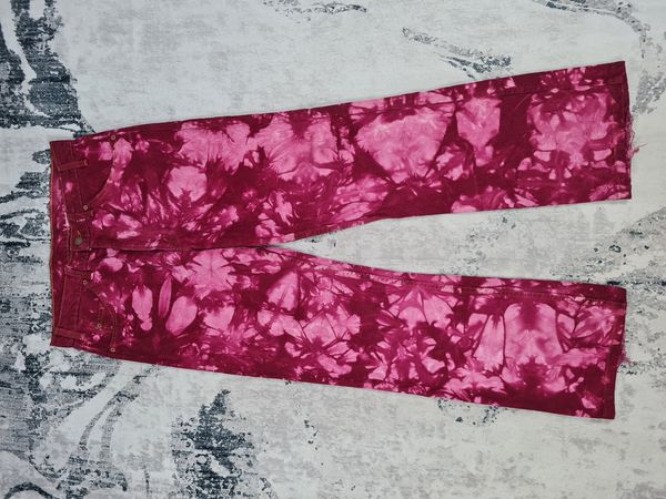 Vintage Levi's Pink Tie-Dye Jean