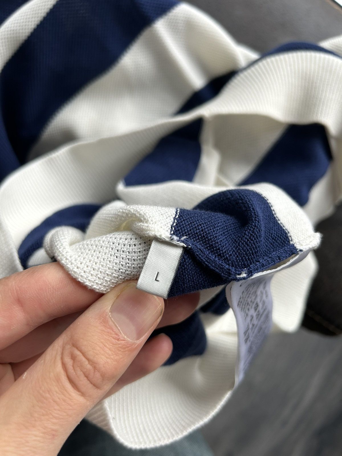 Gucci Blue/White Striped Cardigan Size US L / EU 52-54 / 3 - 10 Thumbnail
