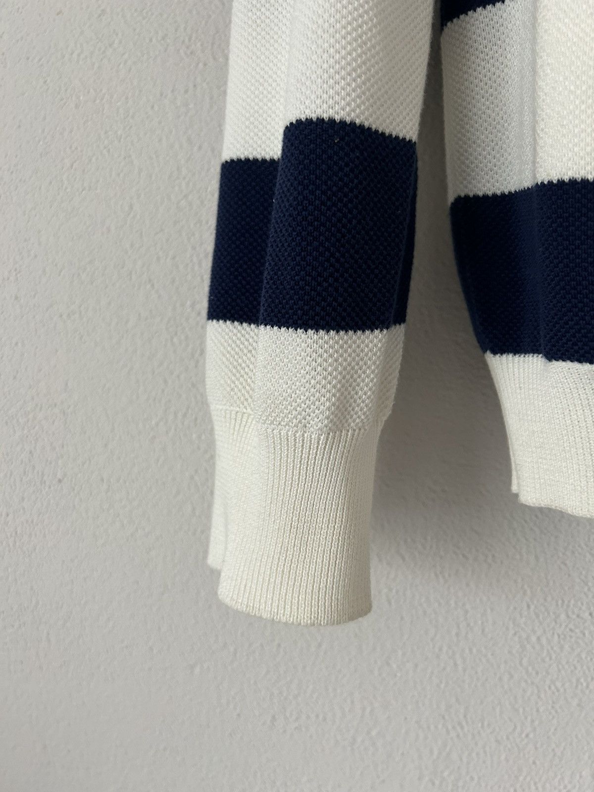 Gucci Blue/White Striped Cardigan Size US L / EU 52-54 / 3 - 4 Thumbnail