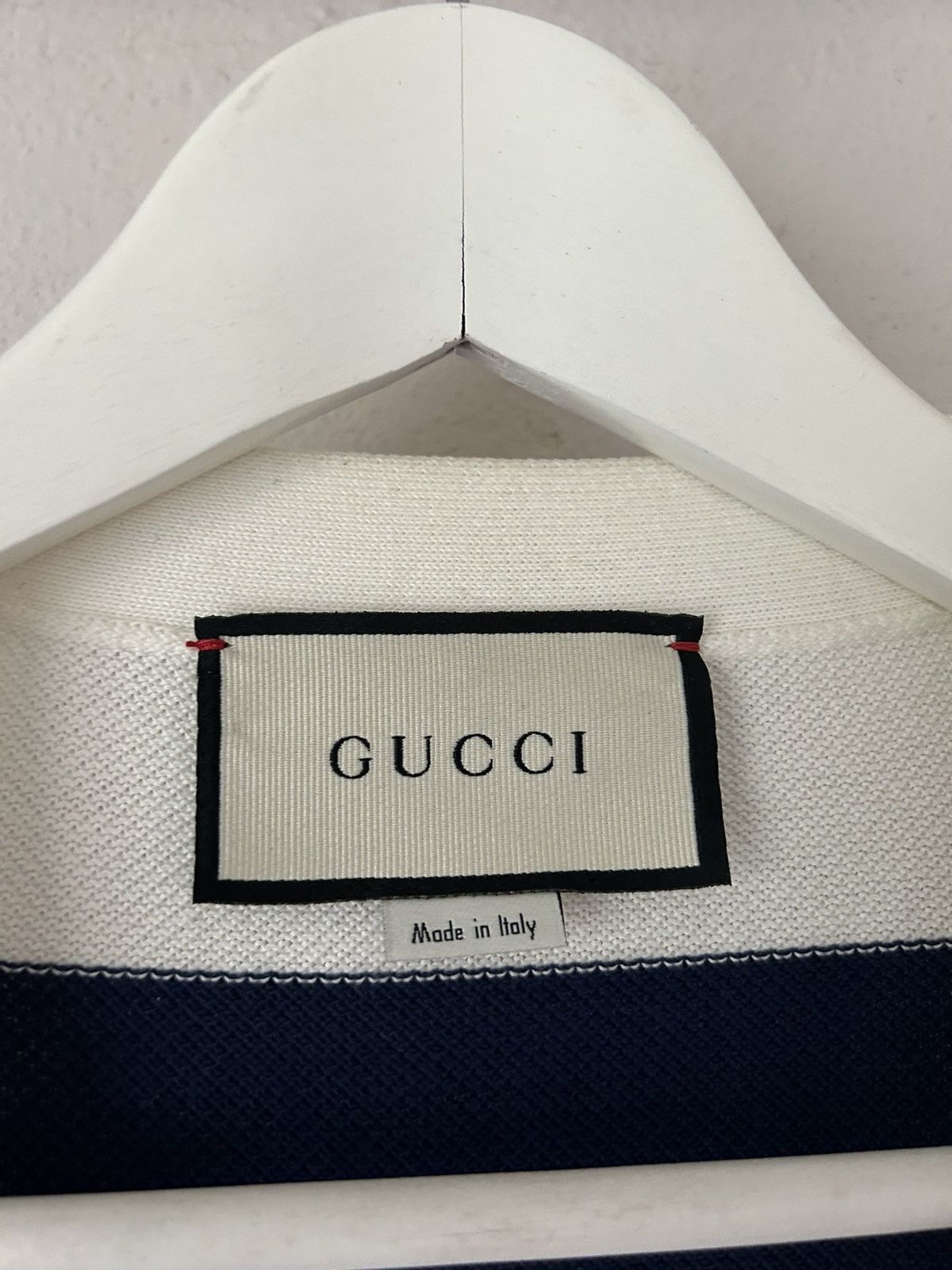 Gucci Blue/White Striped Cardigan Size US L / EU 52-54 / 3 - 2 Thumbnail