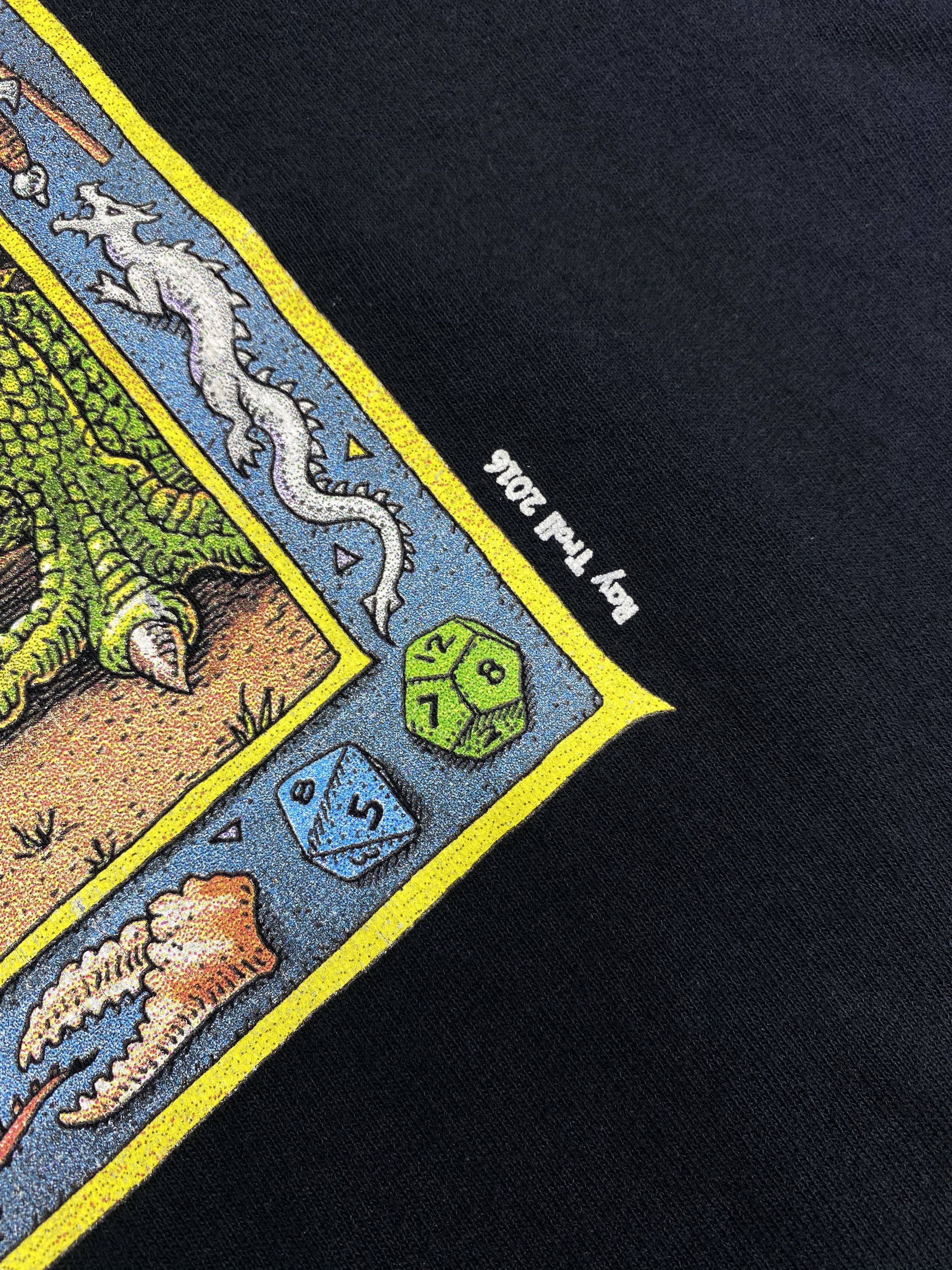 Gildan Ray Troll Art Parody Dungies and Dragons Graphic T-Shirt Size US M / EU 48-50 / 2 - 3 Thumbnail