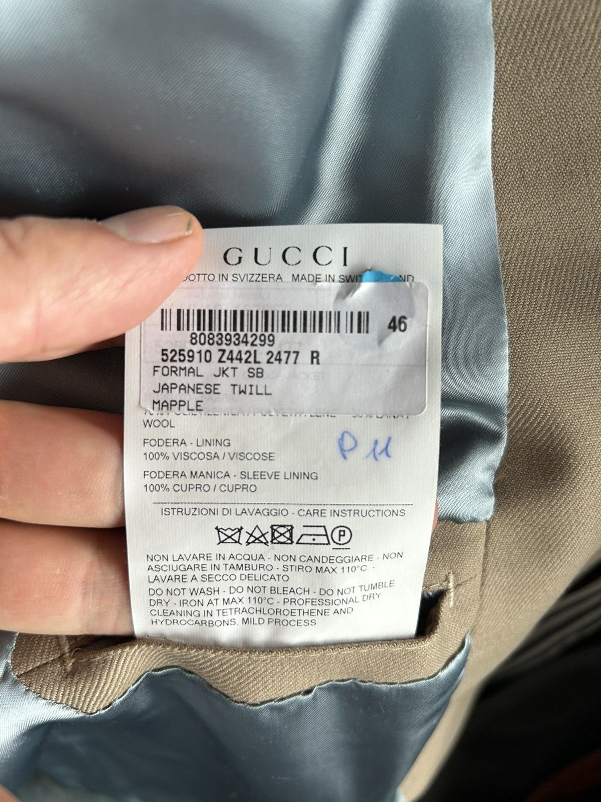 Gucci × New York Yankees Extremely Rare Limited Edition MLB Yankee Embroidery Blazer Size US S / EU 44-46 / 1 - 8 Thumbnail