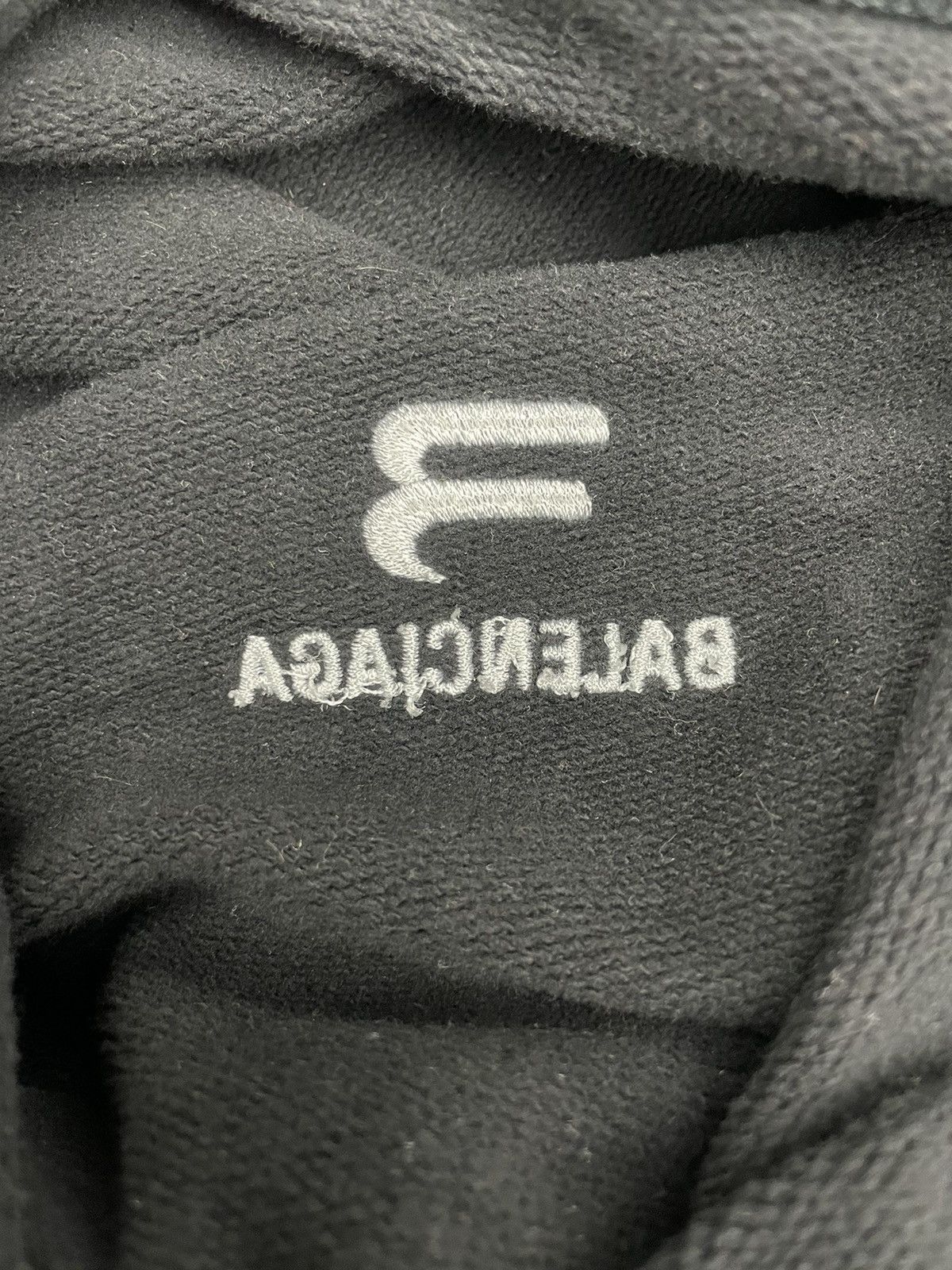 Balenciaga Balenciaga Sporty B Faded Black Oversized Hoodie Size US M / EU 48-50 / 2 - 7 Thumbnail