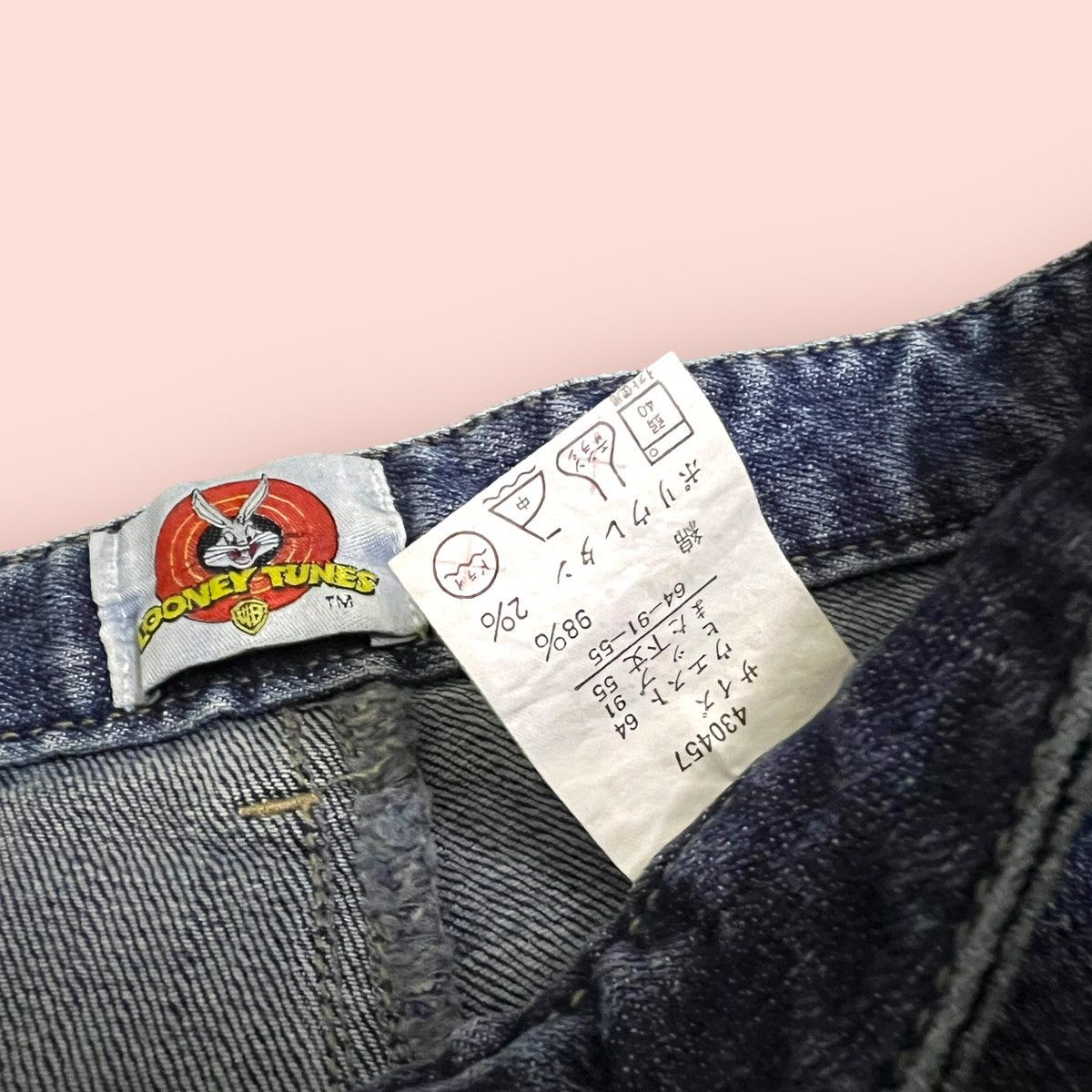Cartoon Network × Japanese Brand × Vintage VINTAGE TWEETY BIRD LOONEY TUNES STRETCHABLE JEANS Size 28" / US 6 / IT 42 - 17 Thumbnail