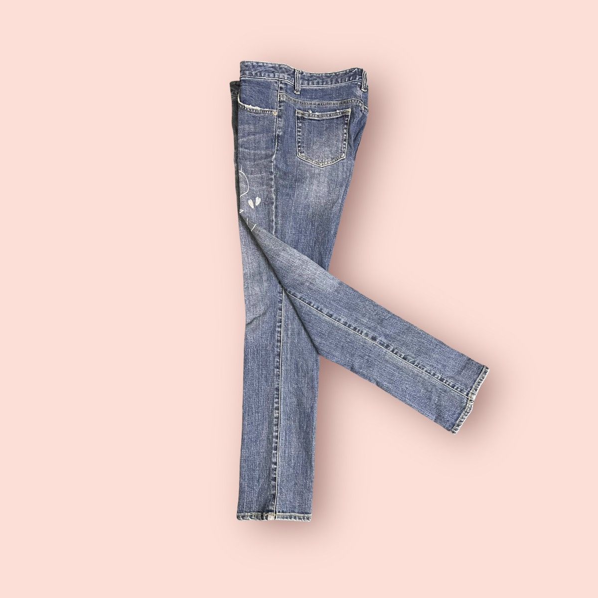 Cartoon Network × Japanese Brand × Vintage VINTAGE TWEETY BIRD LOONEY TUNES STRETCHABLE JEANS Size 28" / US 6 / IT 42 - 6 Thumbnail