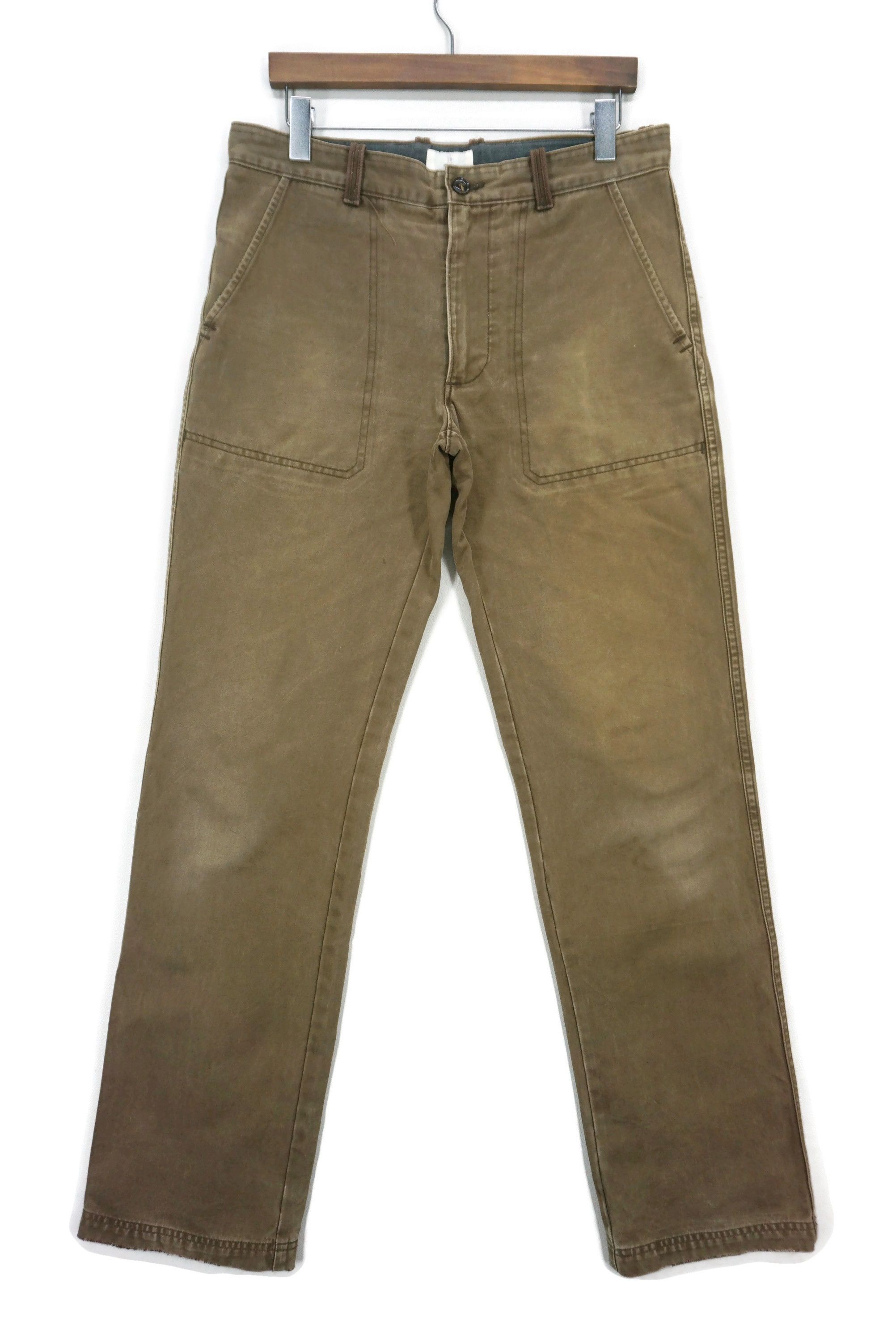 image of Gap x Surplus Carpenter Surplus Fatigue Military Baker 3D Back Pocket in Brown, Men's (Size 32)