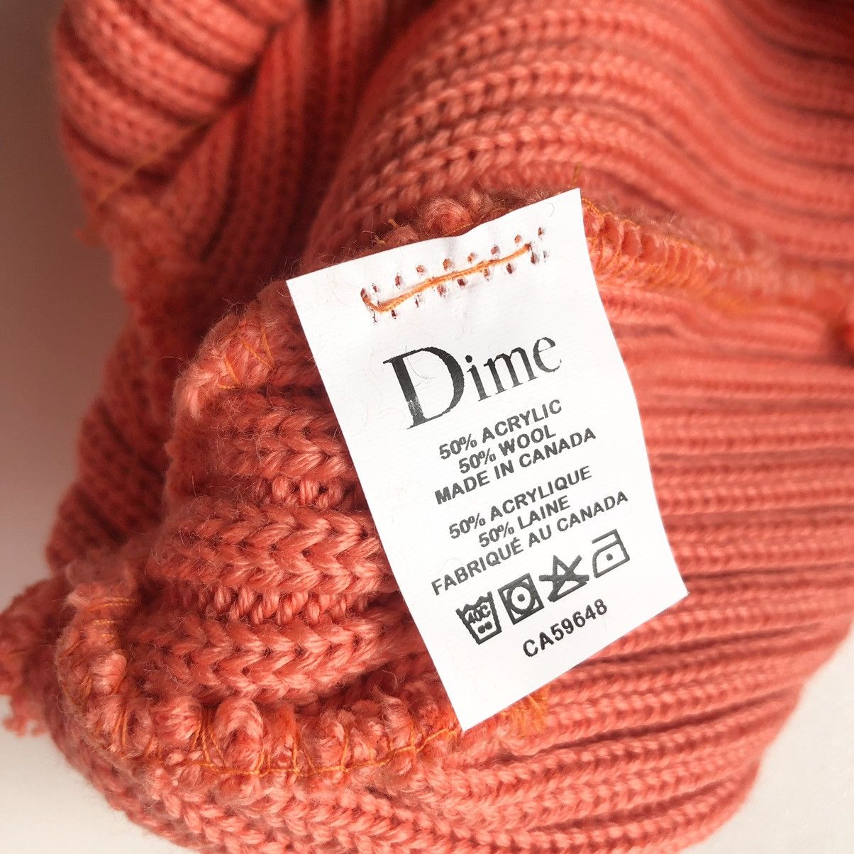 Dime Dime Classic Rib Beanie Size ONE SIZE - 4 Thumbnail