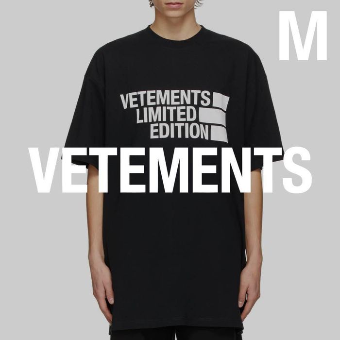 憧れ VETEMENTS Limited Edition Big Logo Tee M - トップス