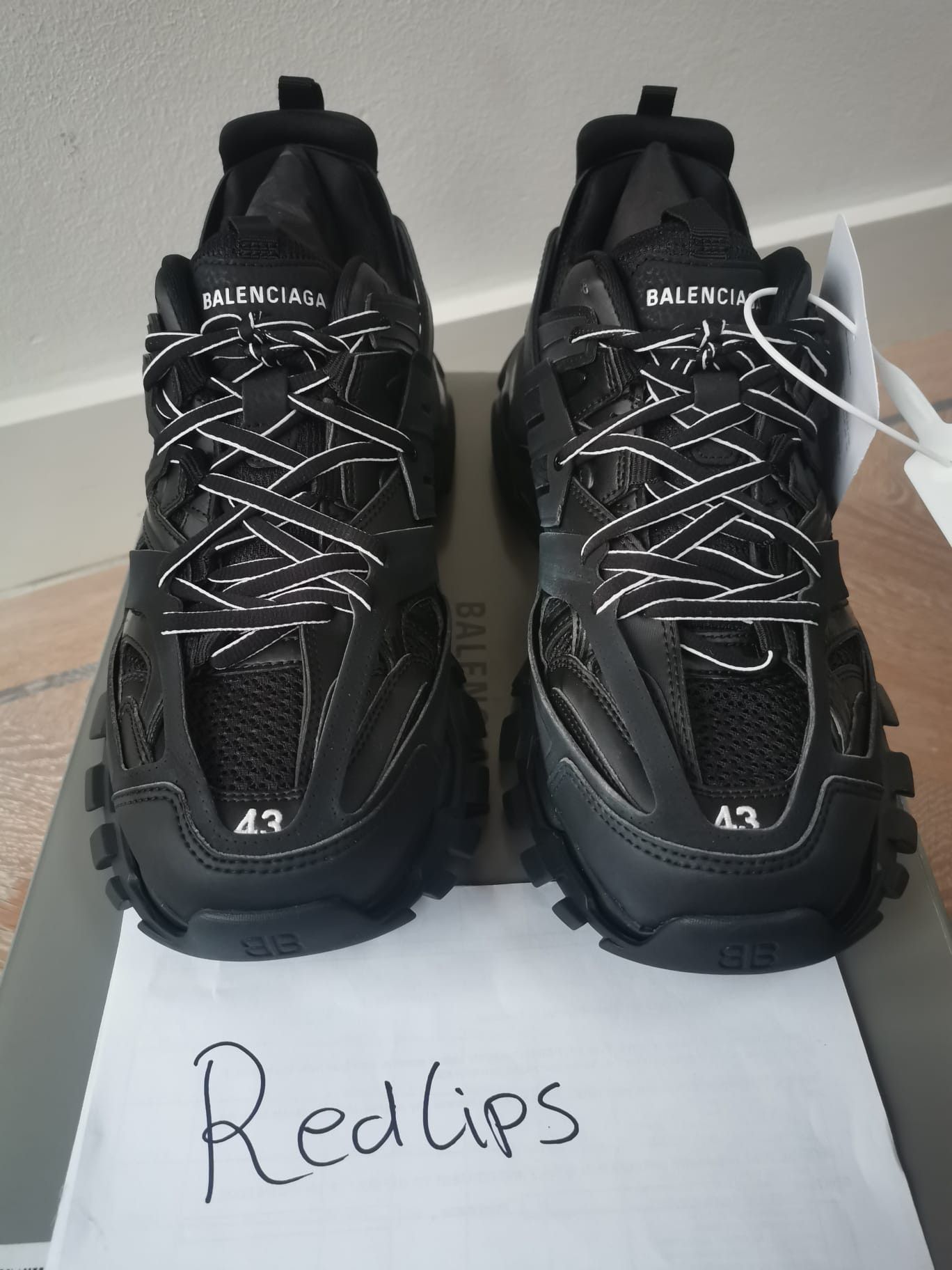 Balenciaga Balenciaga Track Black | Grailed