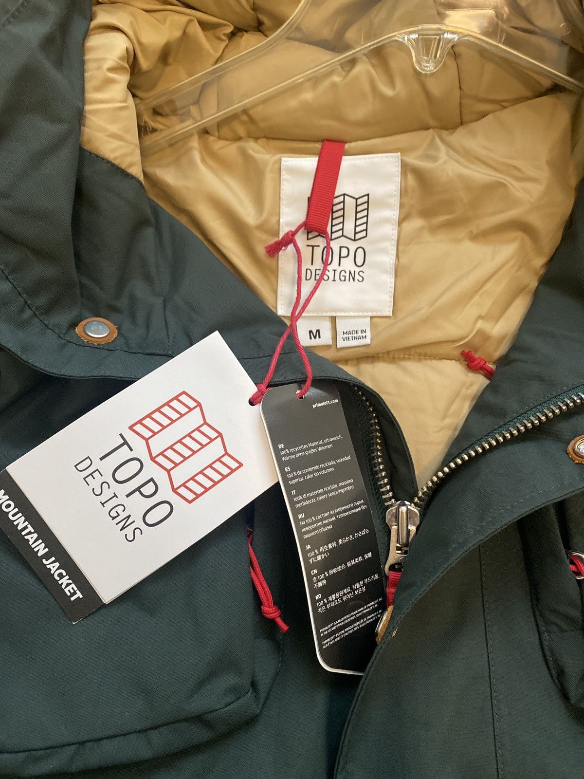 Topo Designs Topo Designs Mountain Jacket Hunter green Size US M / EU 48-50 / 2 - 5 Thumbnail