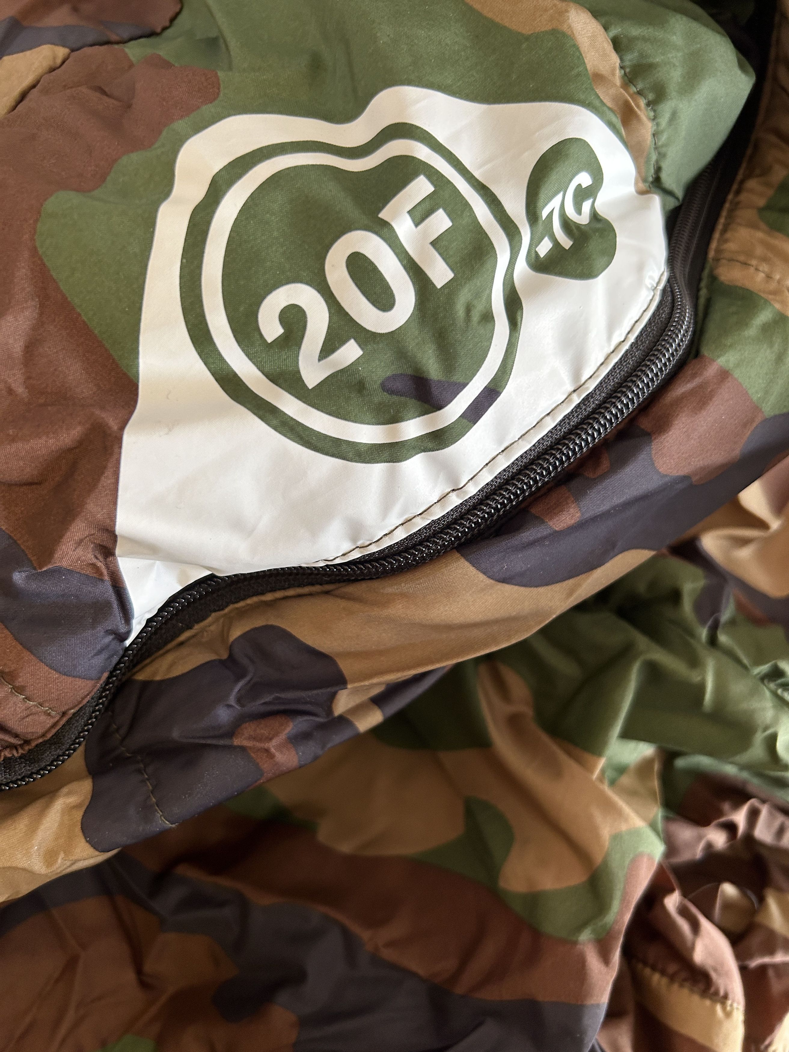 Supreme × The North Face Camo Domolite Sleeping bag s/s 11 camp box logo Size ONE SIZE - 10 Thumbnail