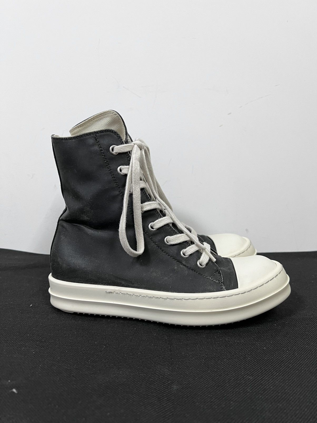 Rick Owens Drkshdw Rick owens drkshdw ramones high top sneakers Size US 6 / IT 36 - 4 Thumbnail