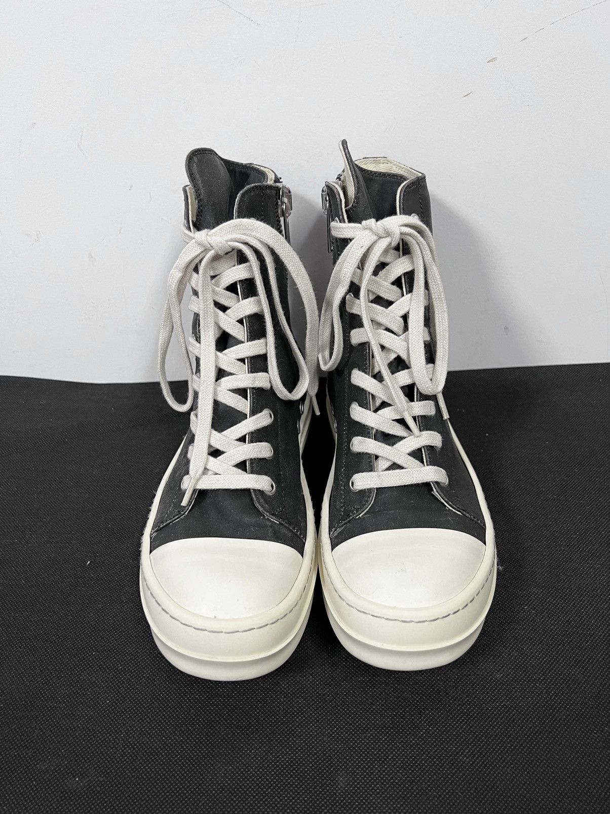 Rick Owens Drkshdw Rick owens drkshdw ramones high top sneakers Size US 6 / IT 36 - 3 Thumbnail