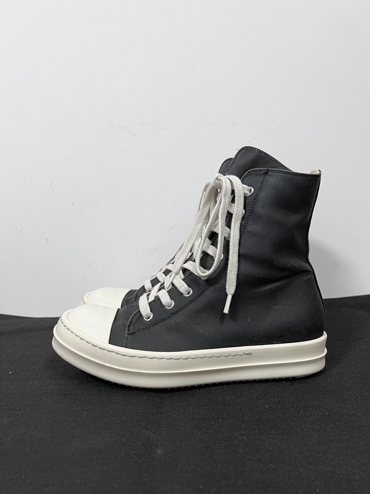 Rick Owens Drkshdw Rick owens drkshdw ramones high top sneakers Size US 6 / IT 36 - 2 Thumbnail