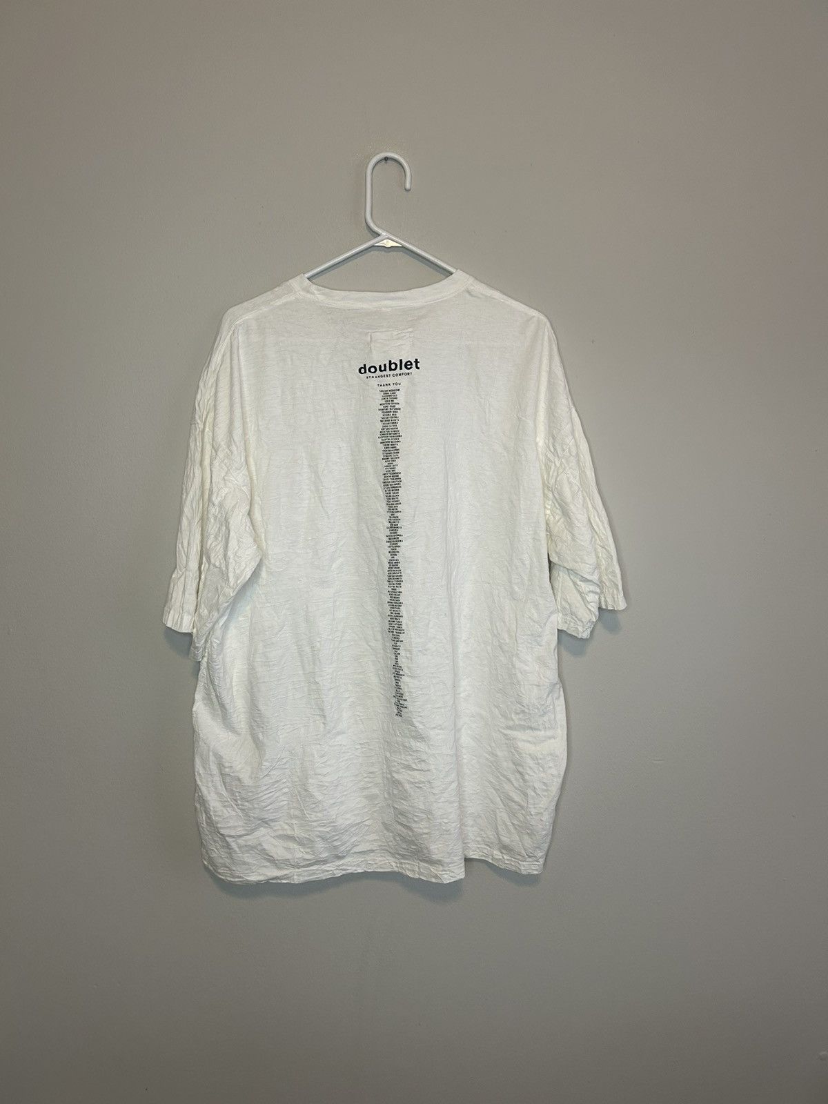Doublet Be in vintage capsule tee Size US XL / EU 56 / 4 - 2 Thumbnail
