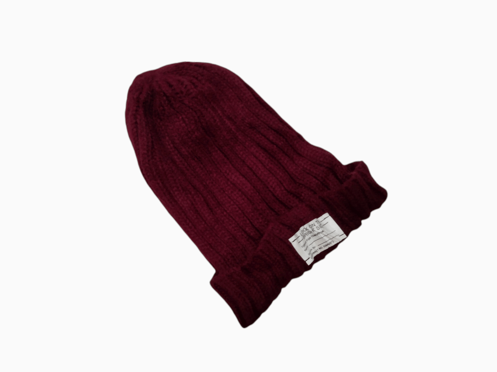Japanese Brand × Uniqlo VINTAGE GU KNITTED CUFFED BEANIE Size ONE SIZE - 11 Thumbnail